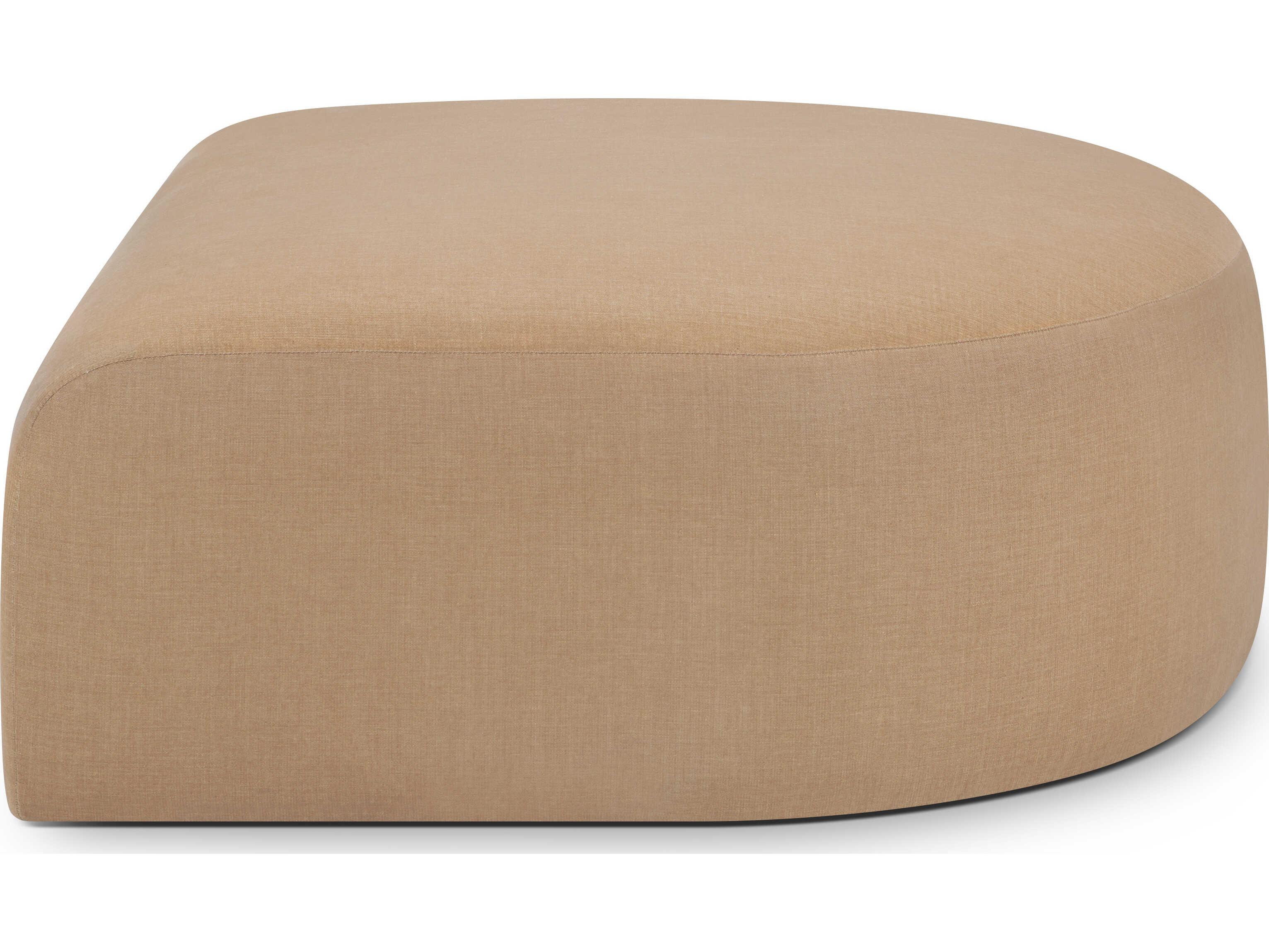 Ethnicraft Bulky Light Sepia Semi-Circle Footstool