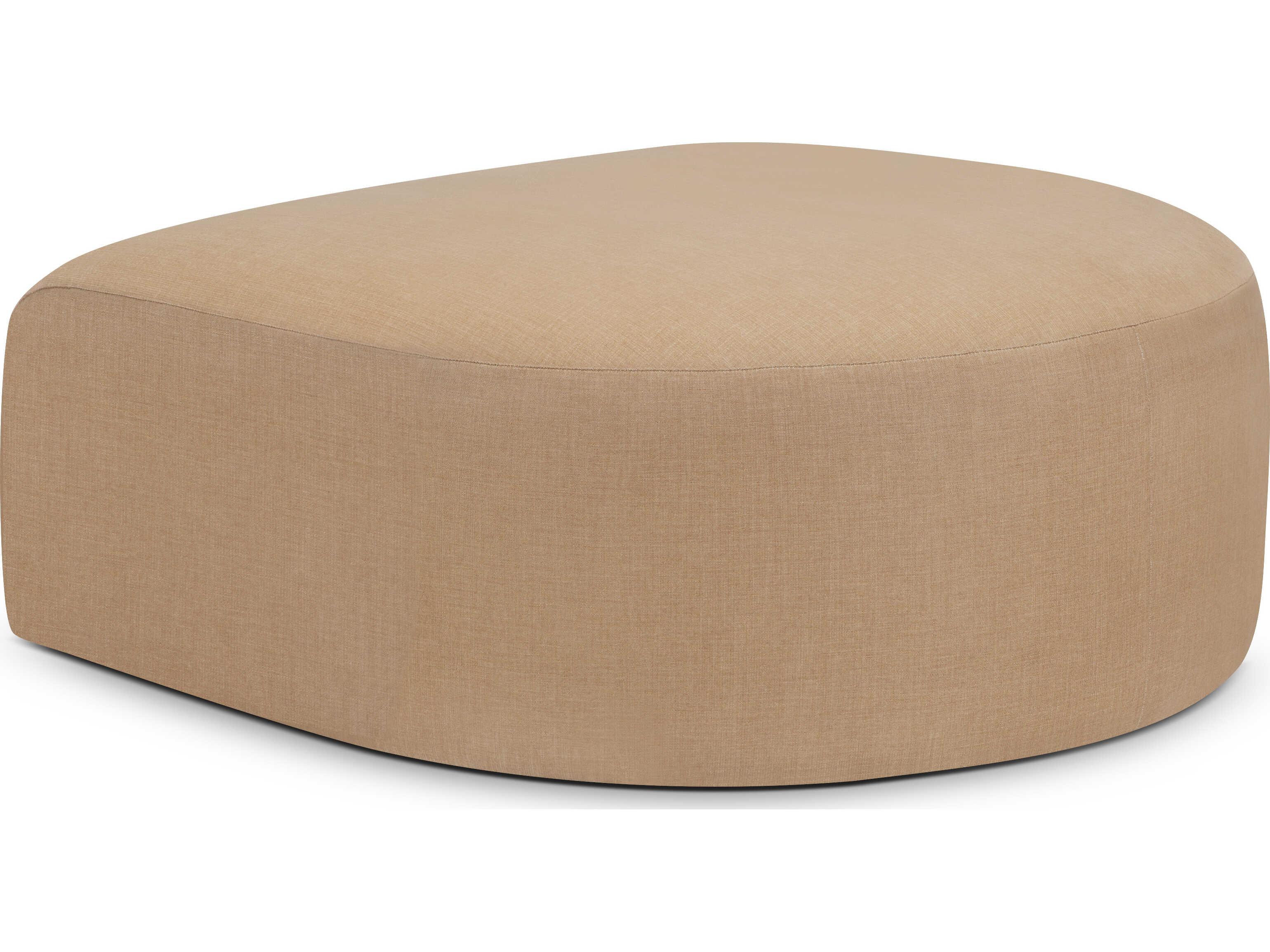Ethnicraft Bulky Light Sepia Semi-Circle Footstool