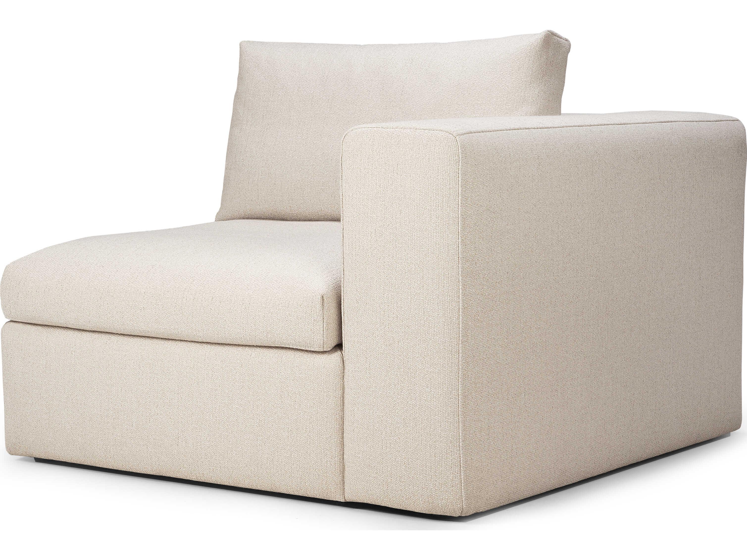 Ethnicraft Mellow End Seater With L Arm Modular Sofa