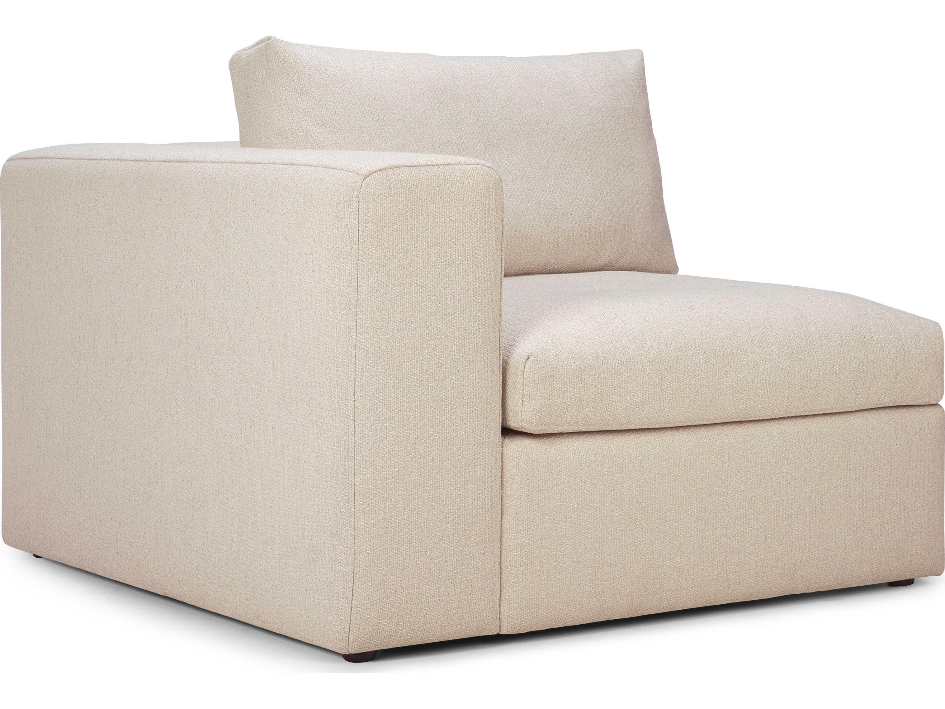 Ethnicraft Mellow End Seater With R Arm Modular Sofa