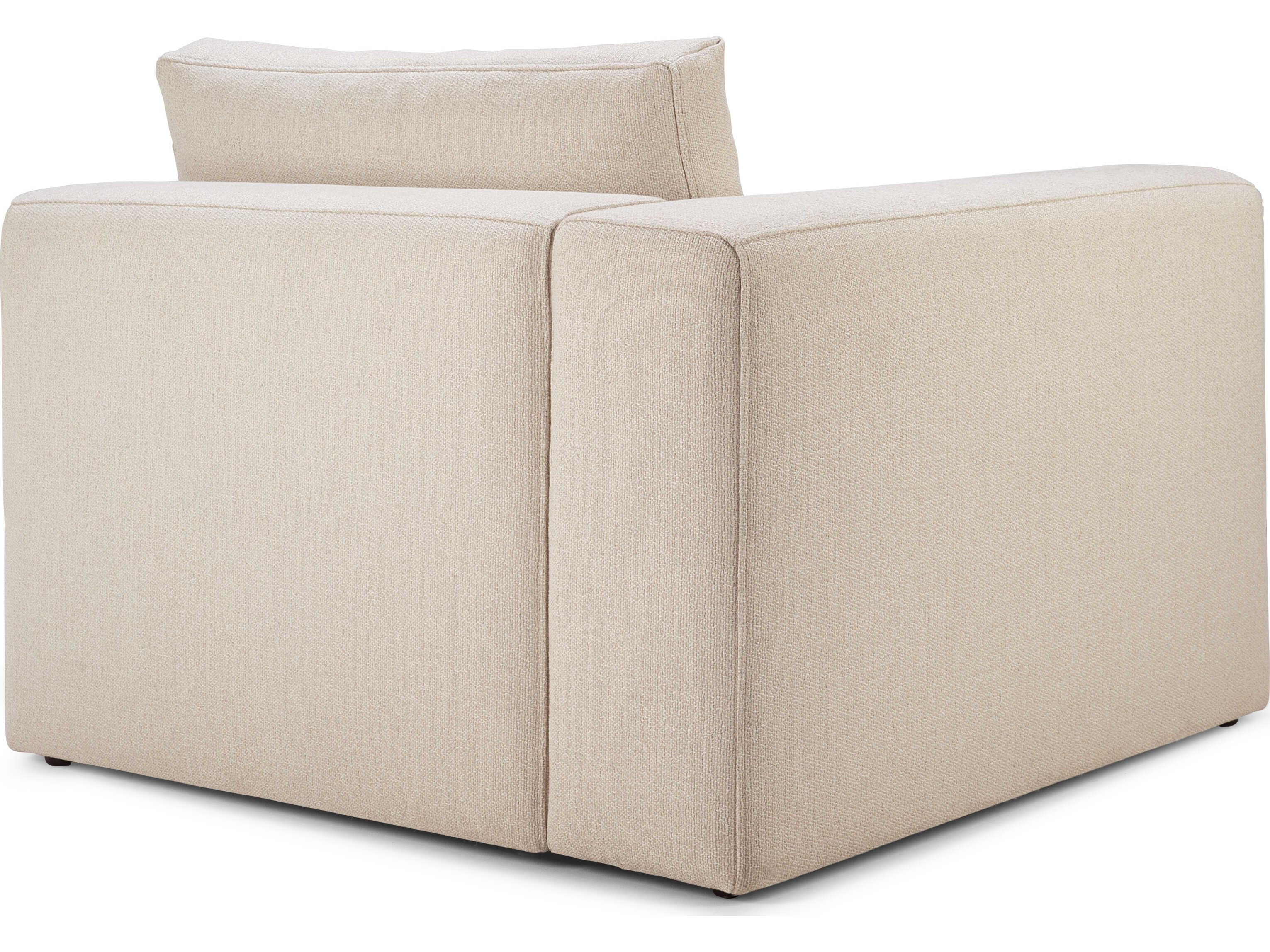 Ethnicraft Mellow End Seater With R Arm Modular Sofa