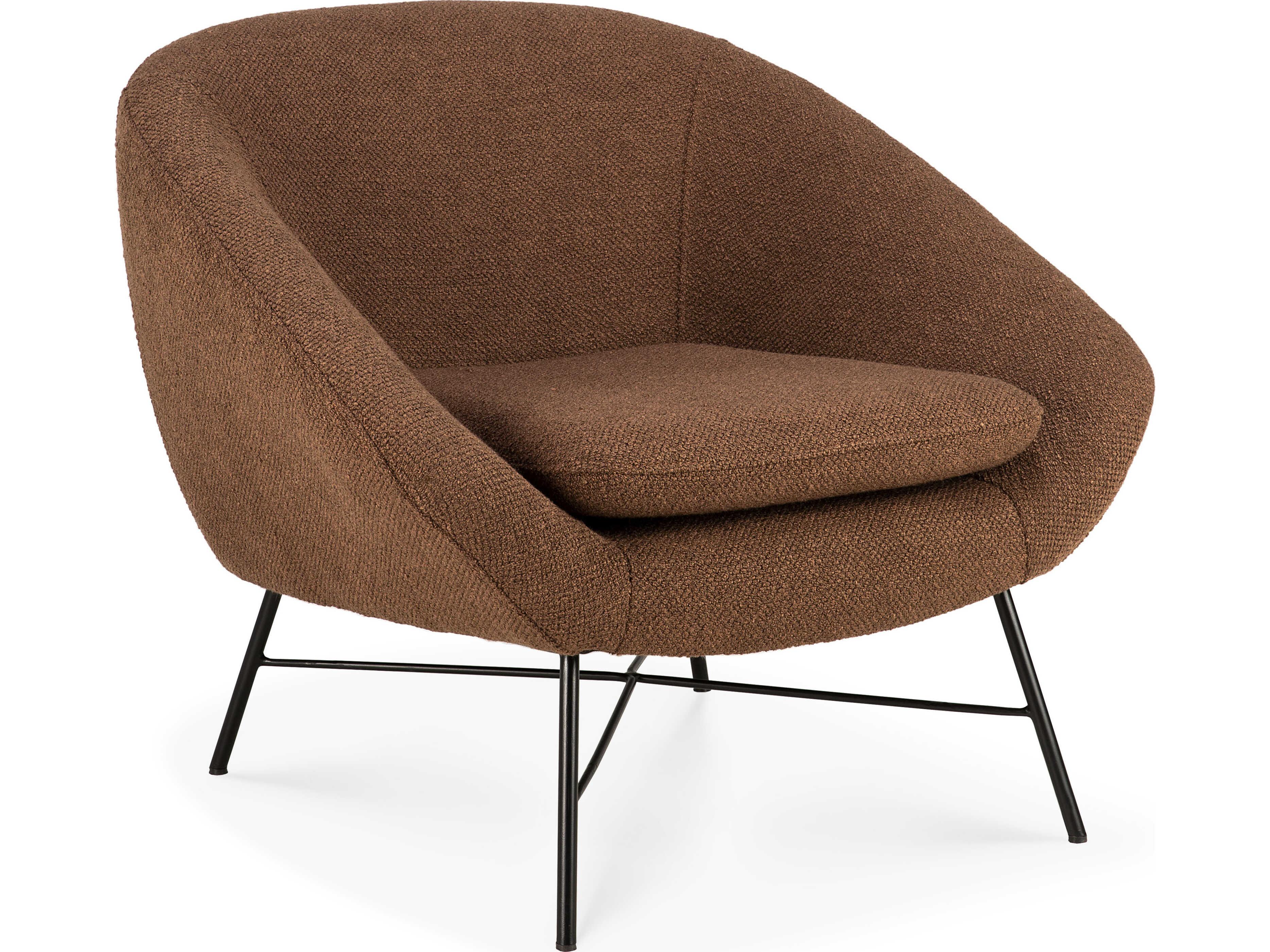 Ethnicraft Barrow Copper Lounge Chair