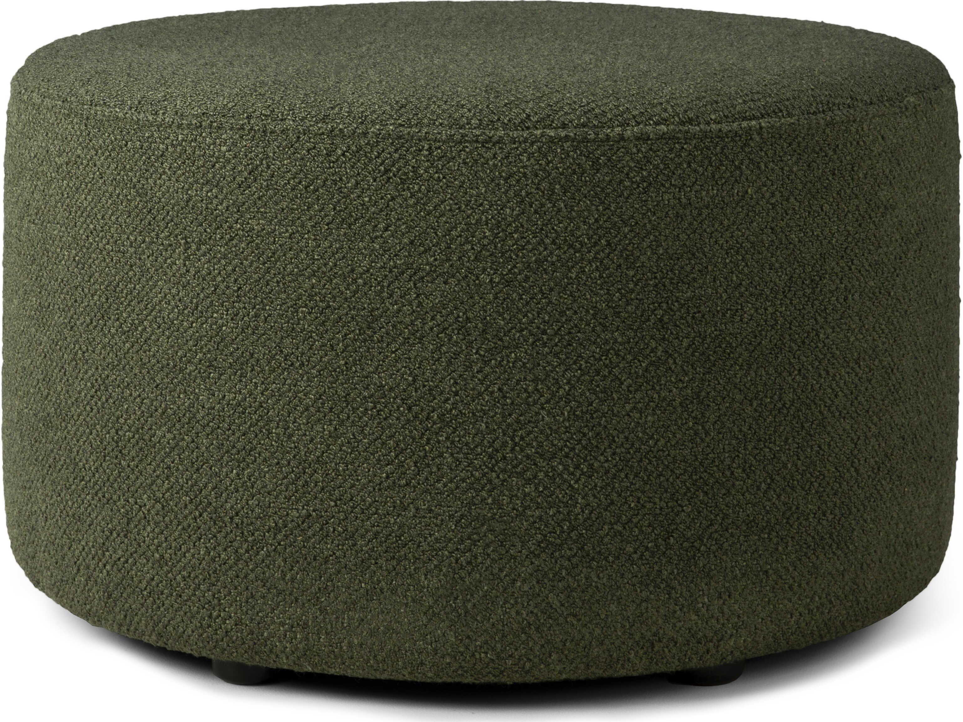 Ethnicraft Barrow Pine Green Pouf