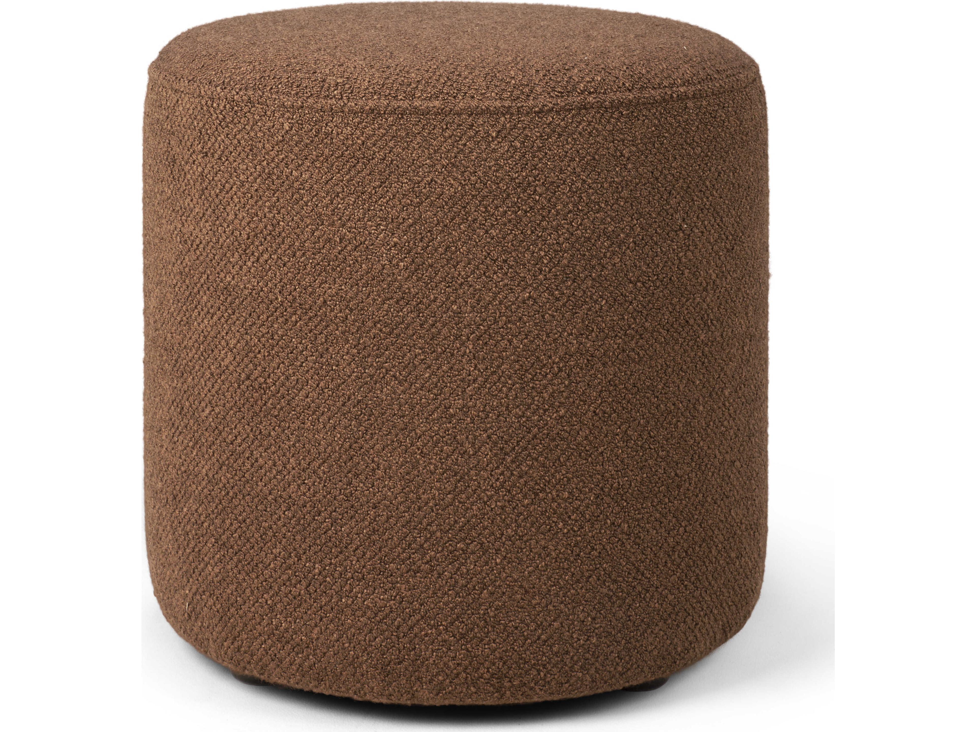 Ethnicraft Barrow Copper Pouf