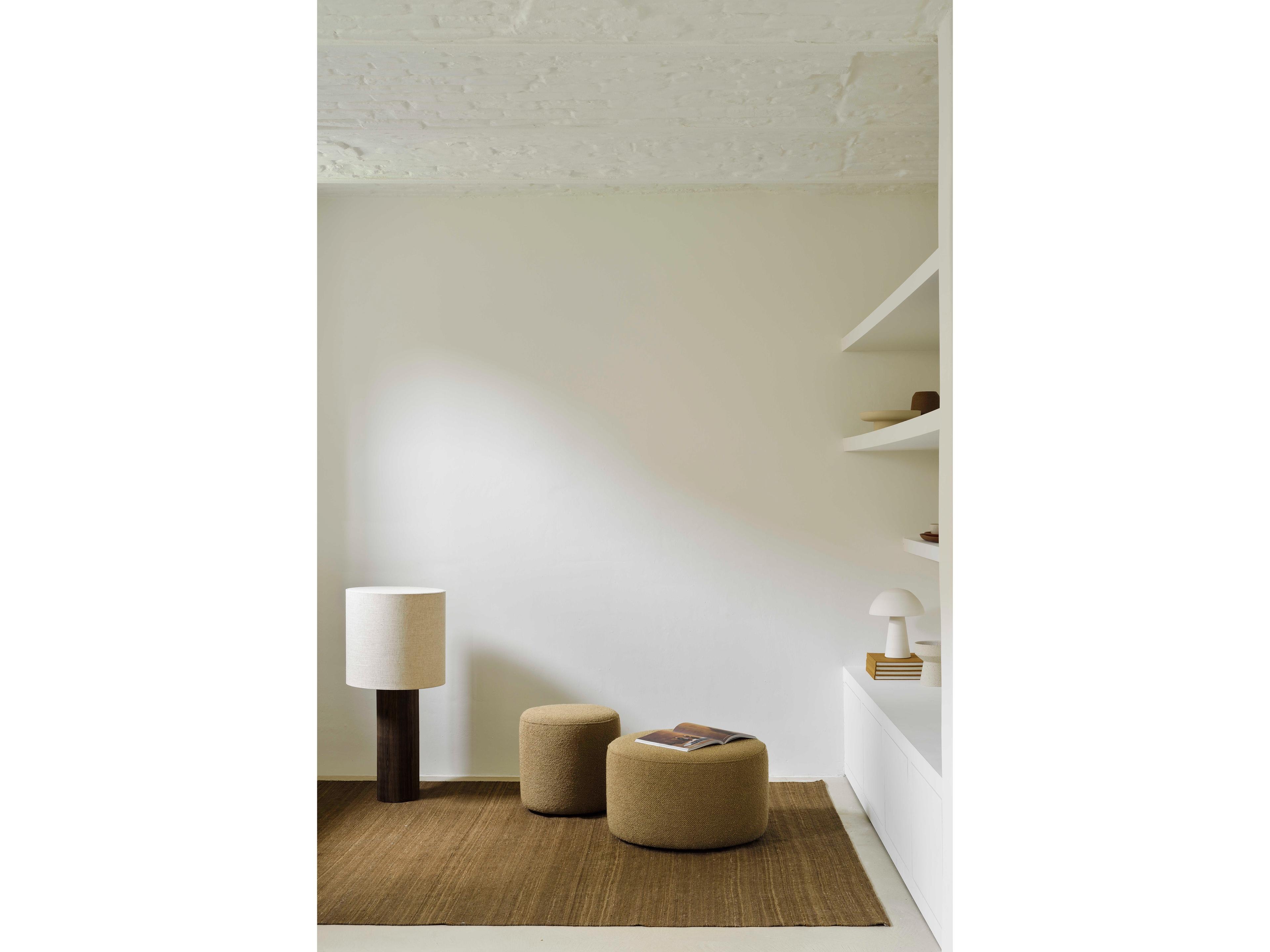 Ethnicraft Barrow Ginger Pouf