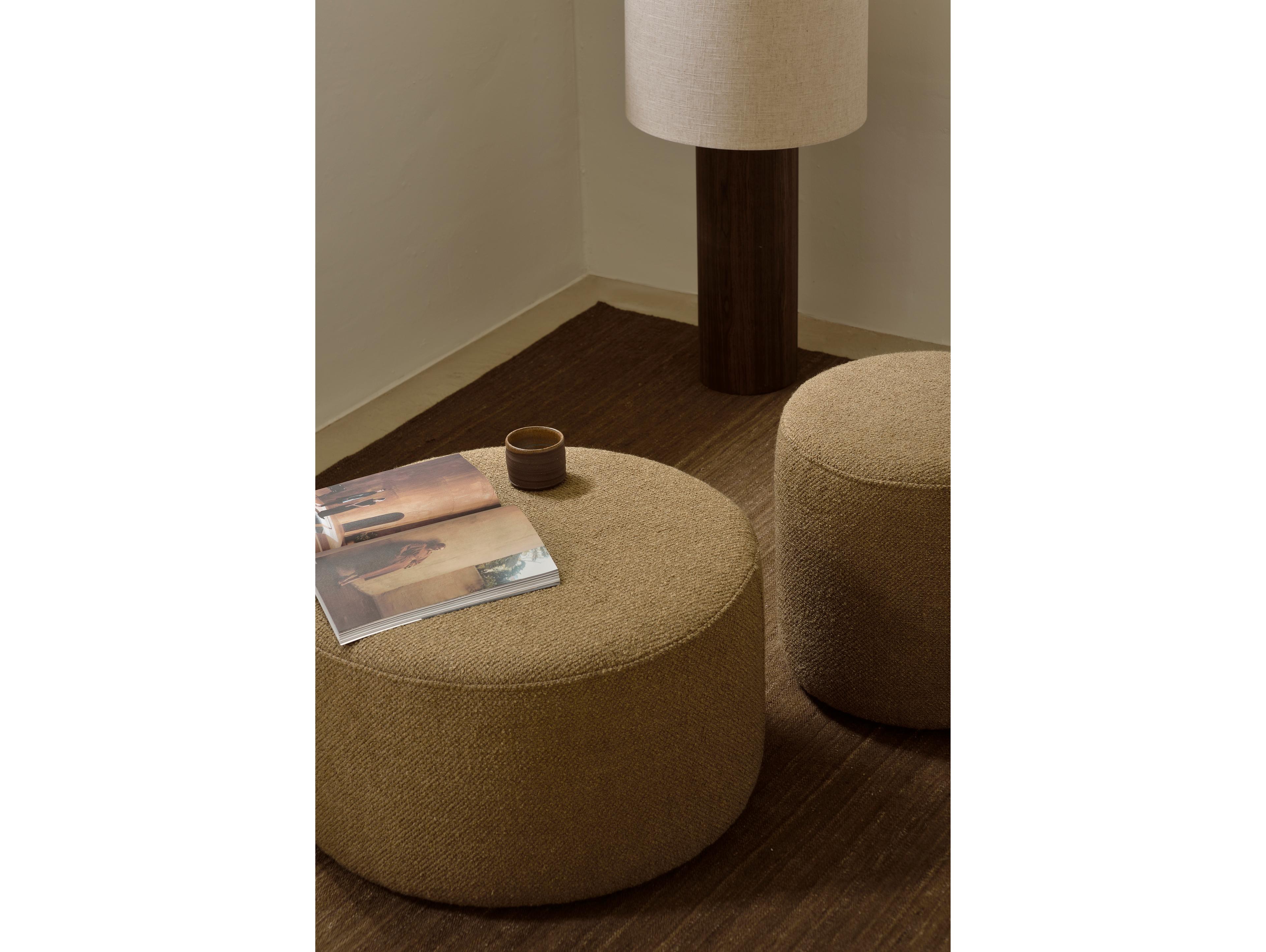 Ethnicraft Barrow Ginger Pouf