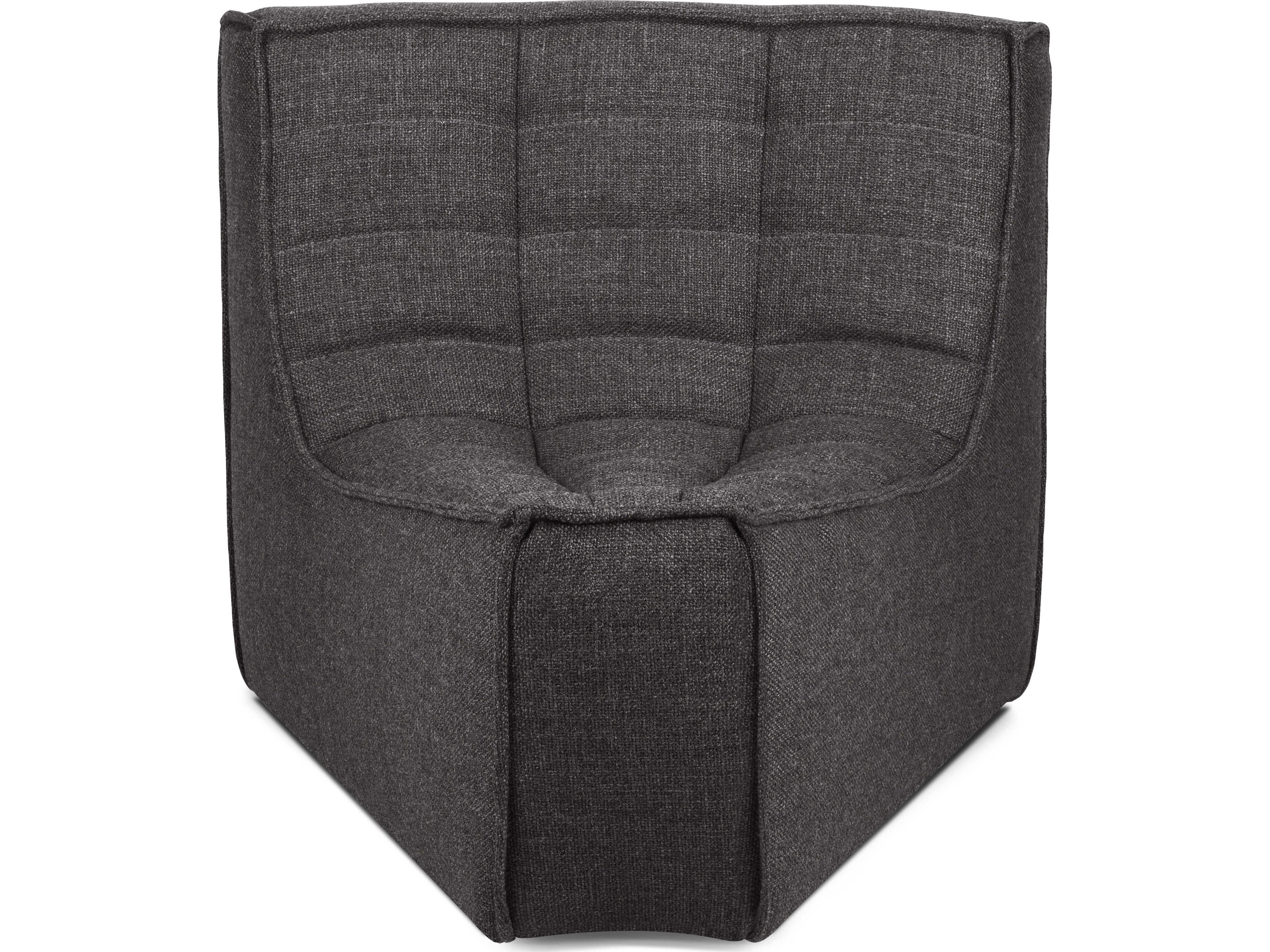 Ethnicraft N701 Dark Grey Modular Sofa