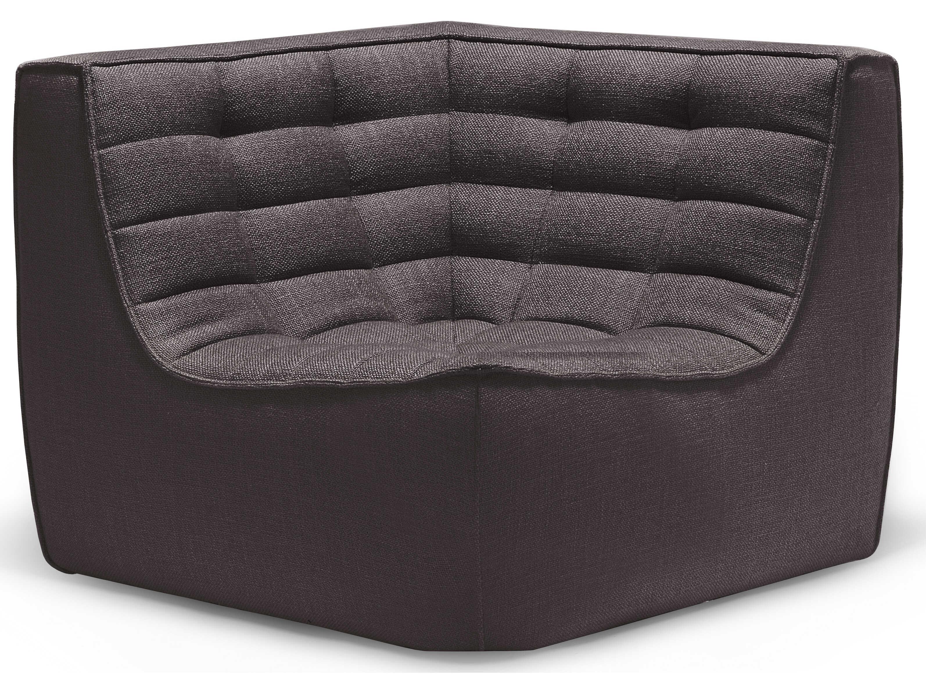 Ethnicraft N701 Dark Grey Modular Sofa