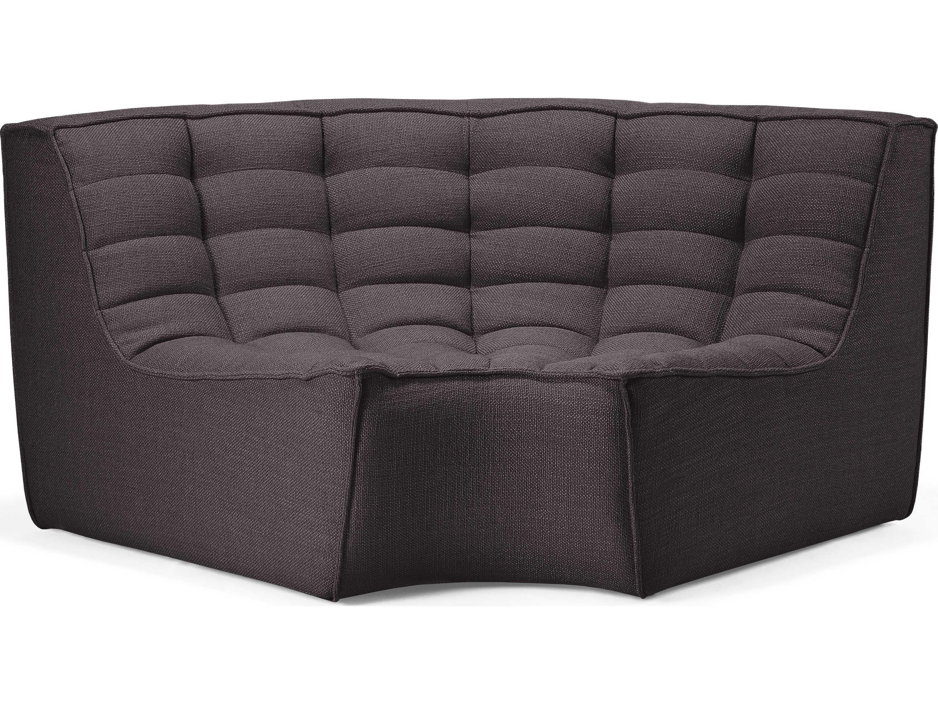 Ethnicraft N701 Dark Grey Modular Sofa