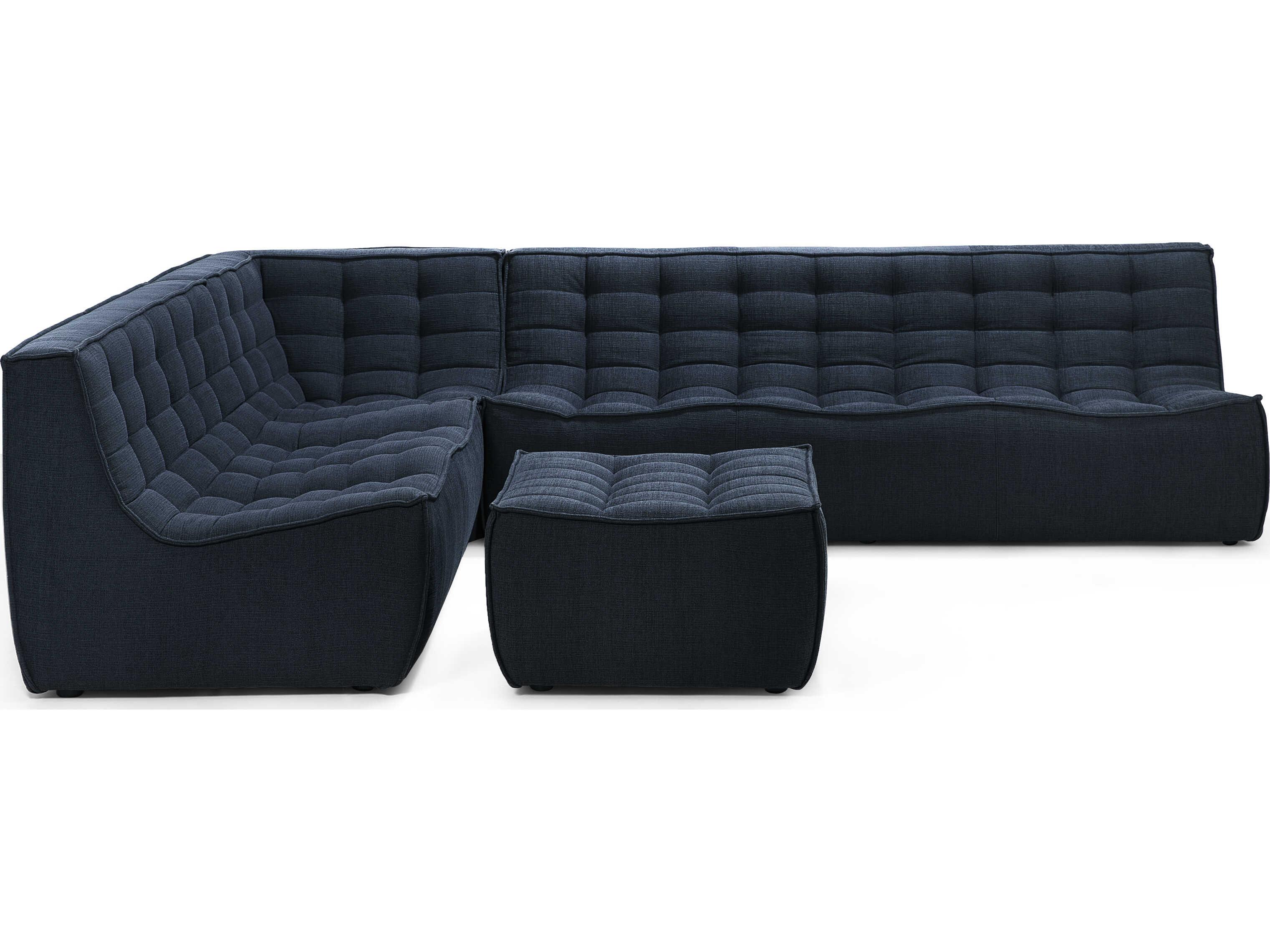 Ethnicraft N701 Graphite Eco Modular Sofa