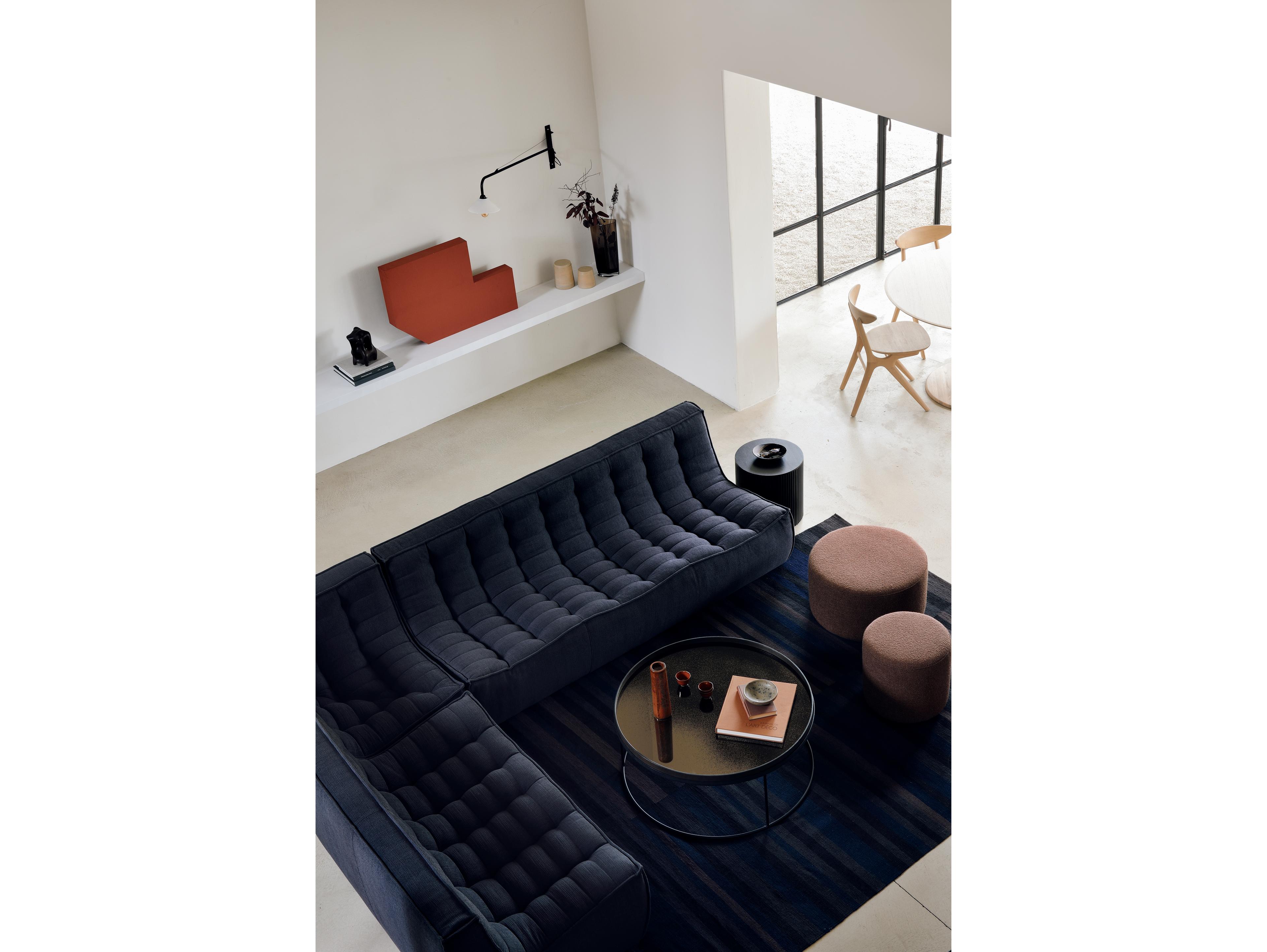 Ethnicraft N701 Graphite Eco Modular Sofa