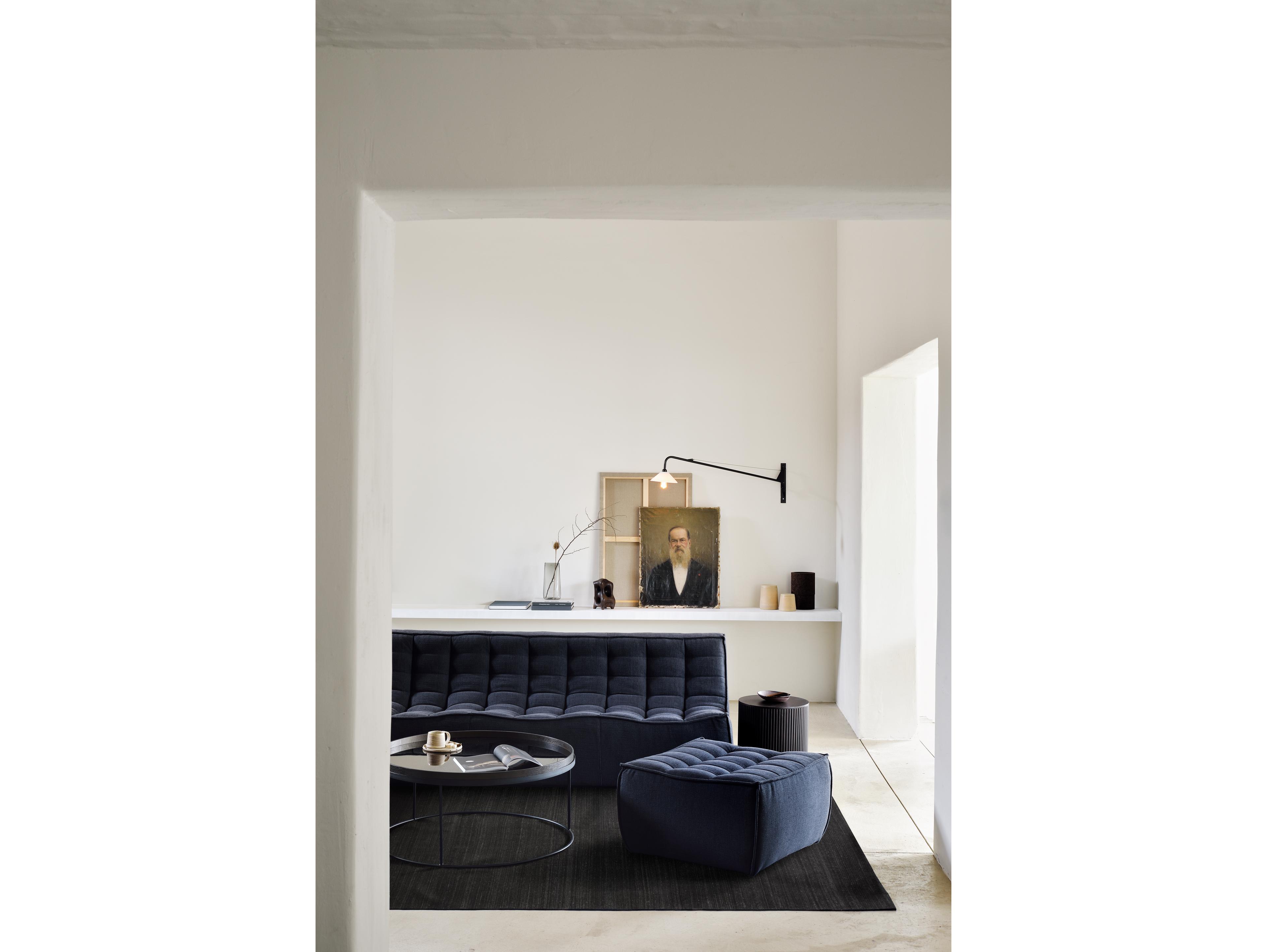 Ethnicraft N701 Graphite Eco Modular Sofa