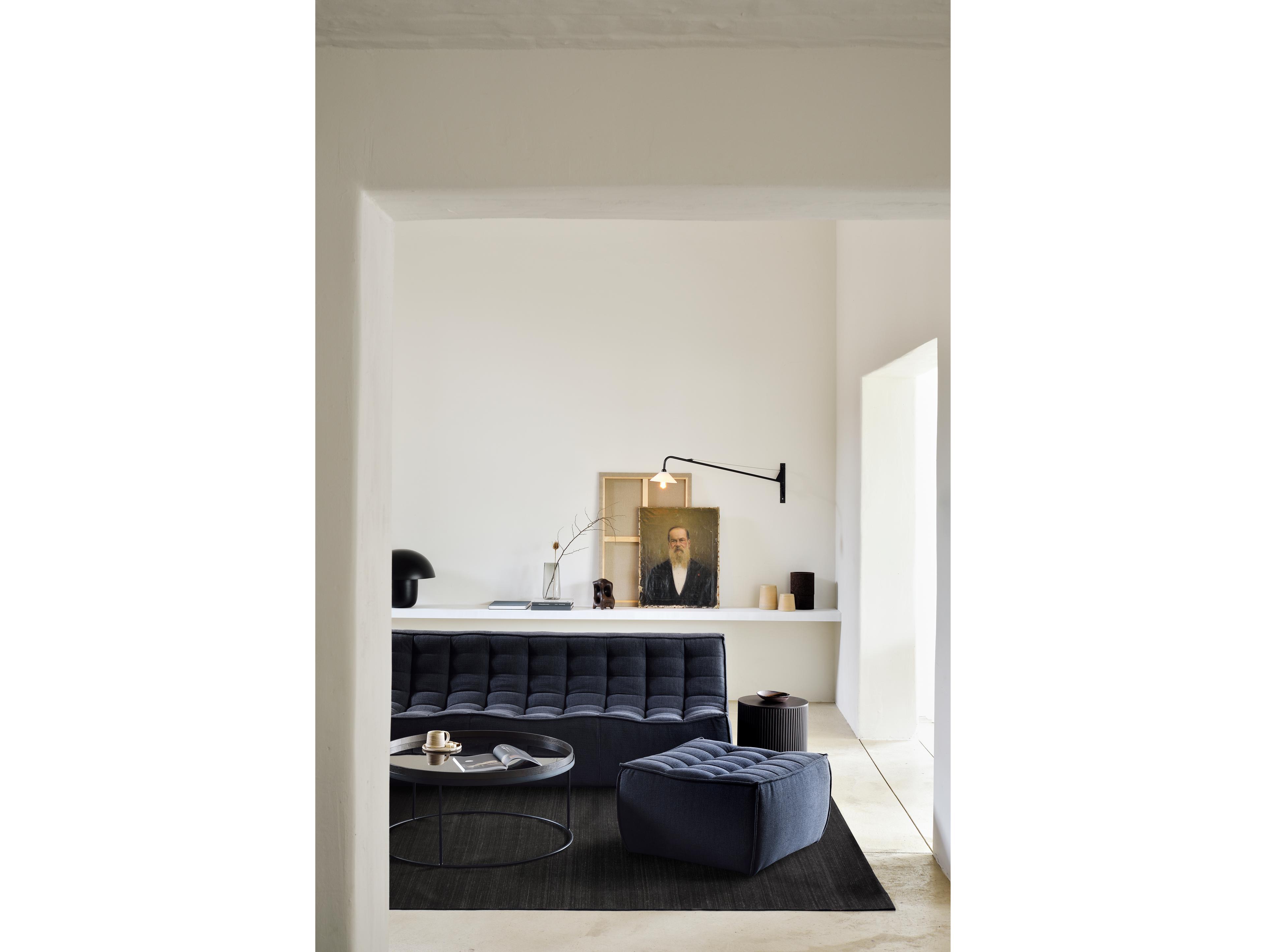 Ethnicraft N701 Graphite Eco Modular Sofa