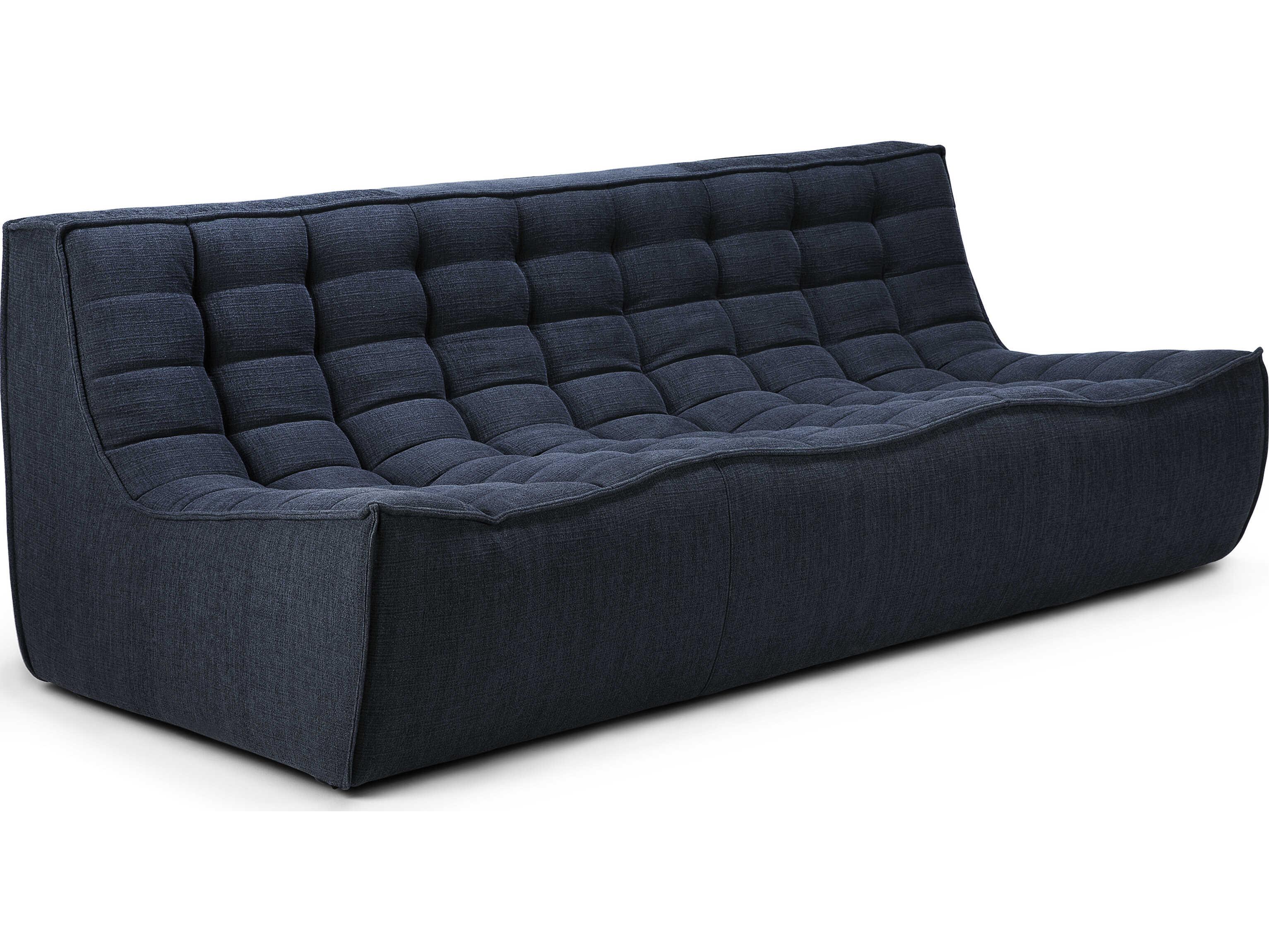 Ethnicraft N701 Graphite Eco Modular Sofa