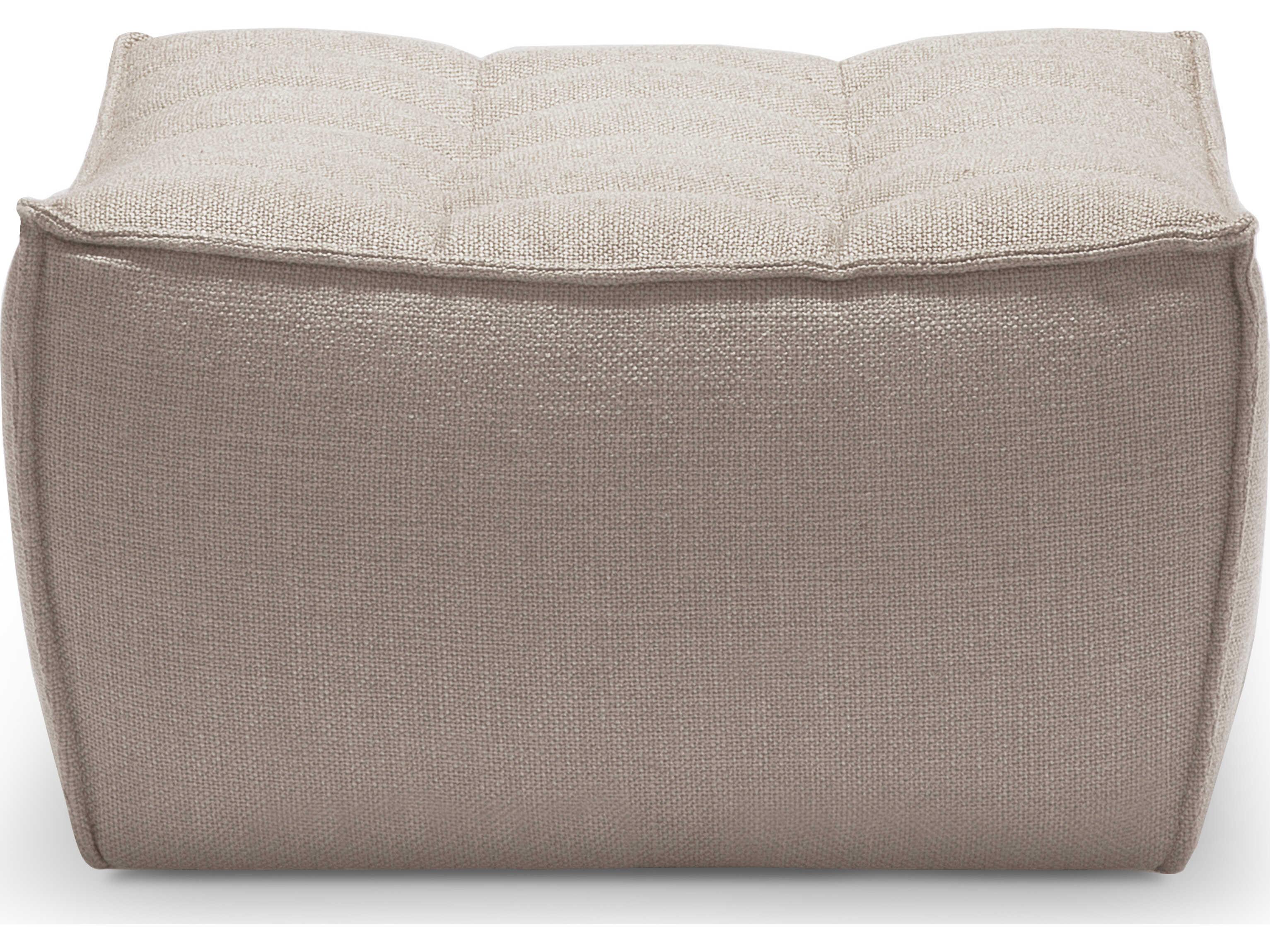 Ethnicraft N701 Beige Footstool