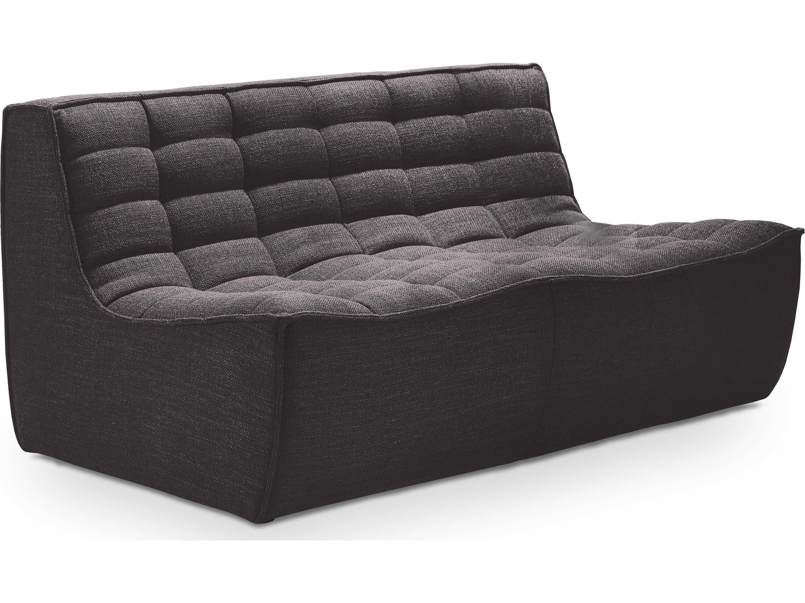 Ethnicraft N701 Dark Grey Modular Sofa