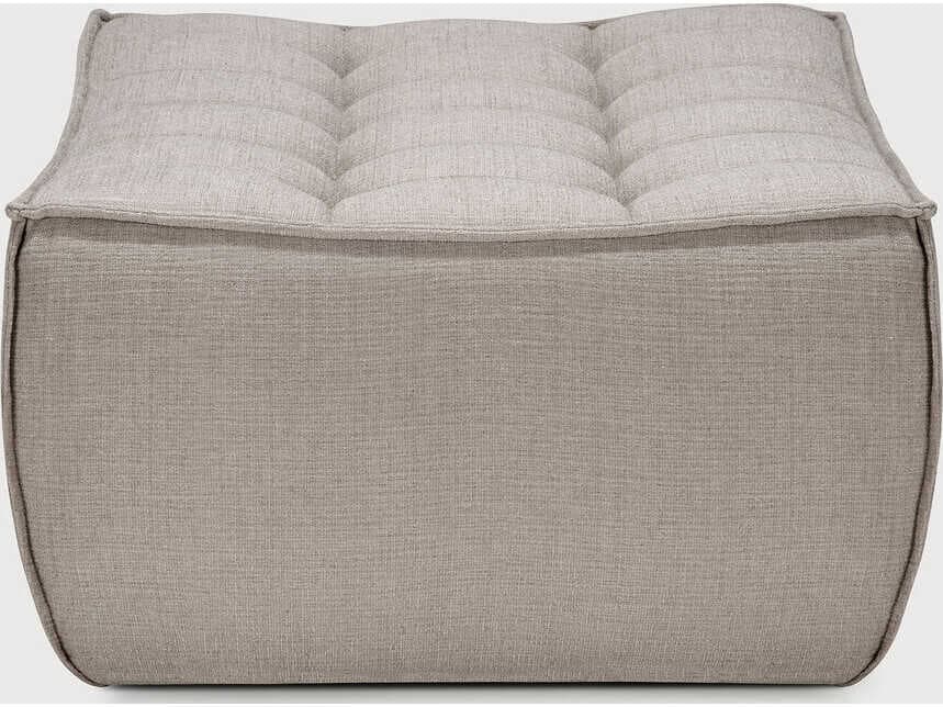 Ethnicraft N701 Ecru Eco Footstool