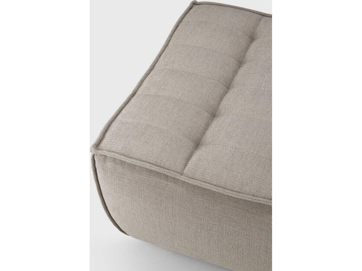 Ethnicraft N701 Ecru Eco Footstool