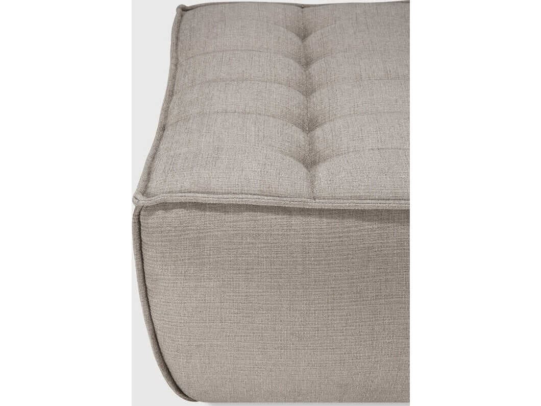 Ethnicraft N701 Ecru Eco Footstool