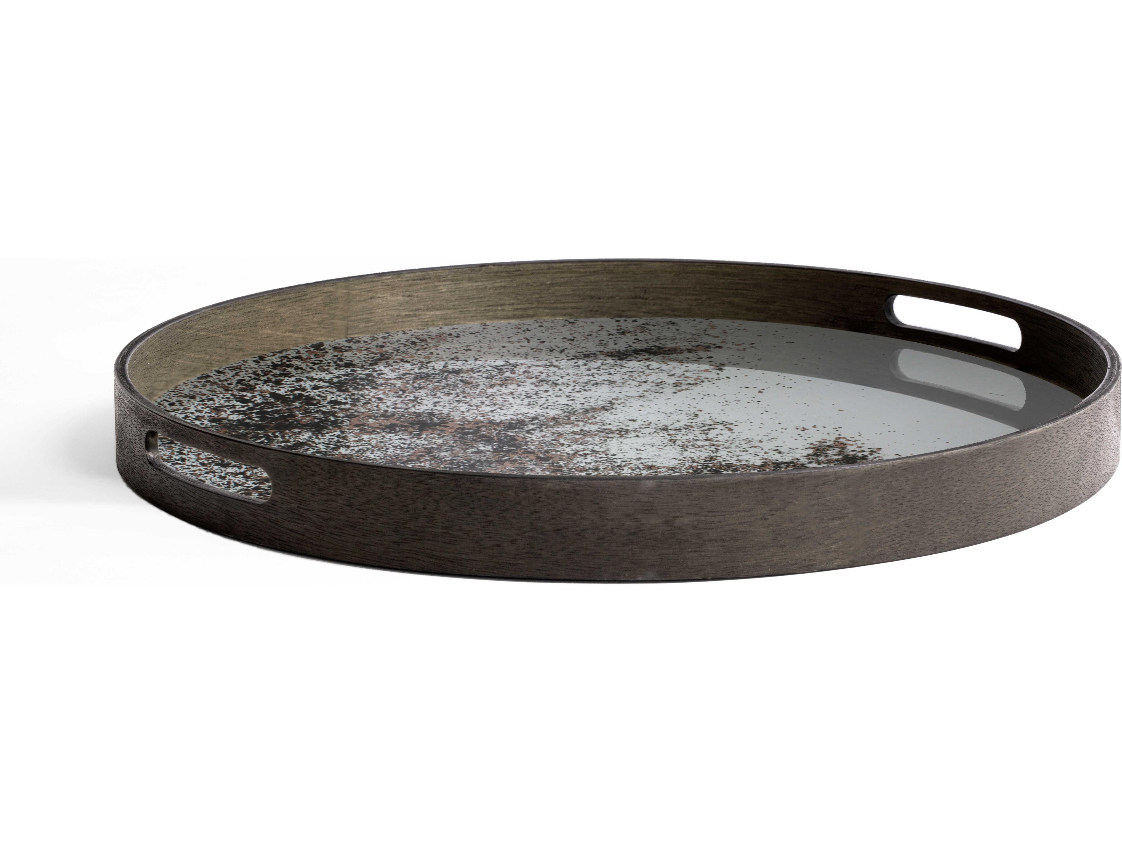 Ethnicraft Aged Small Mirror Tray