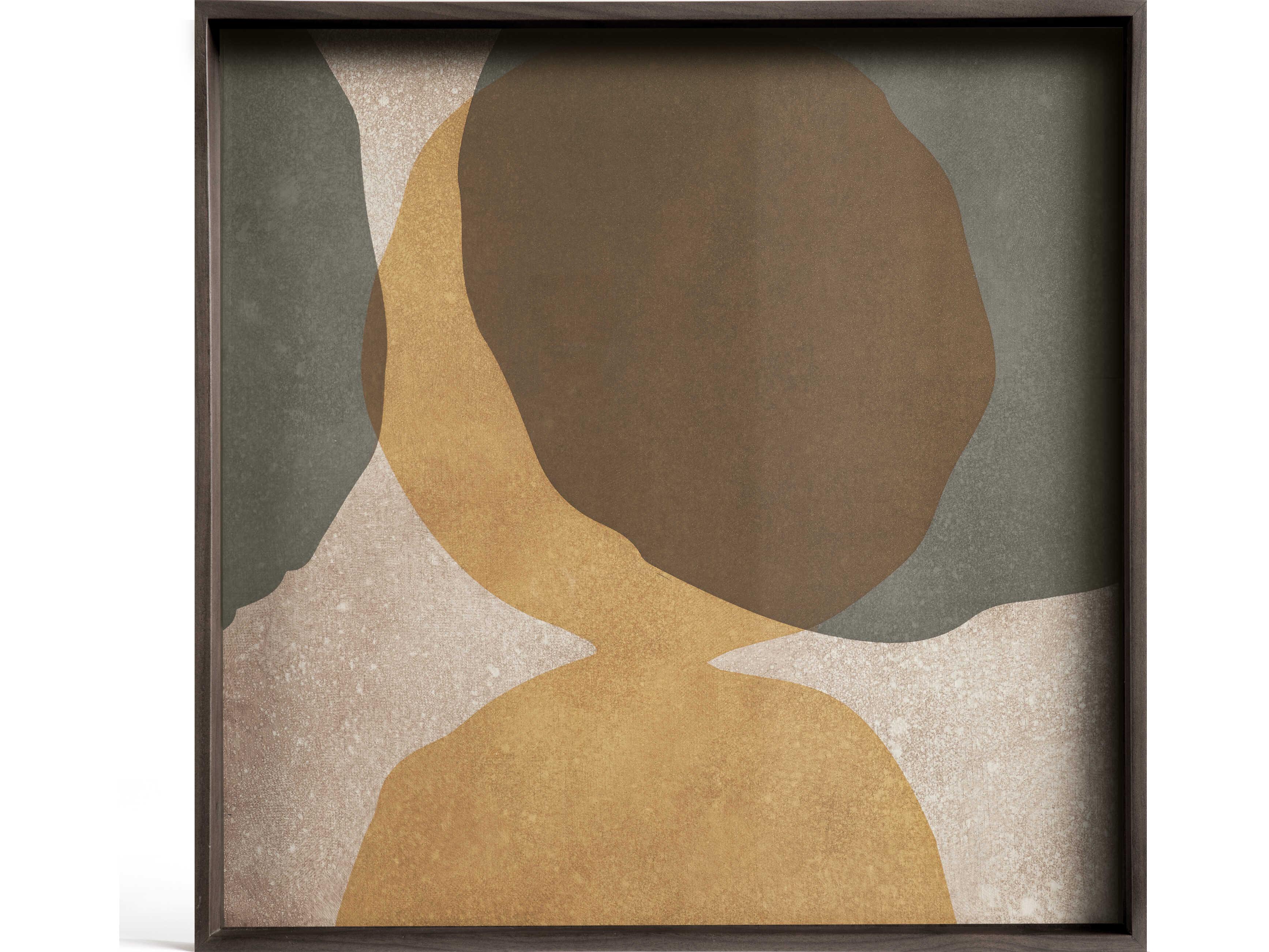 Ethnicraft Overlapping Dots Small Glass Tray