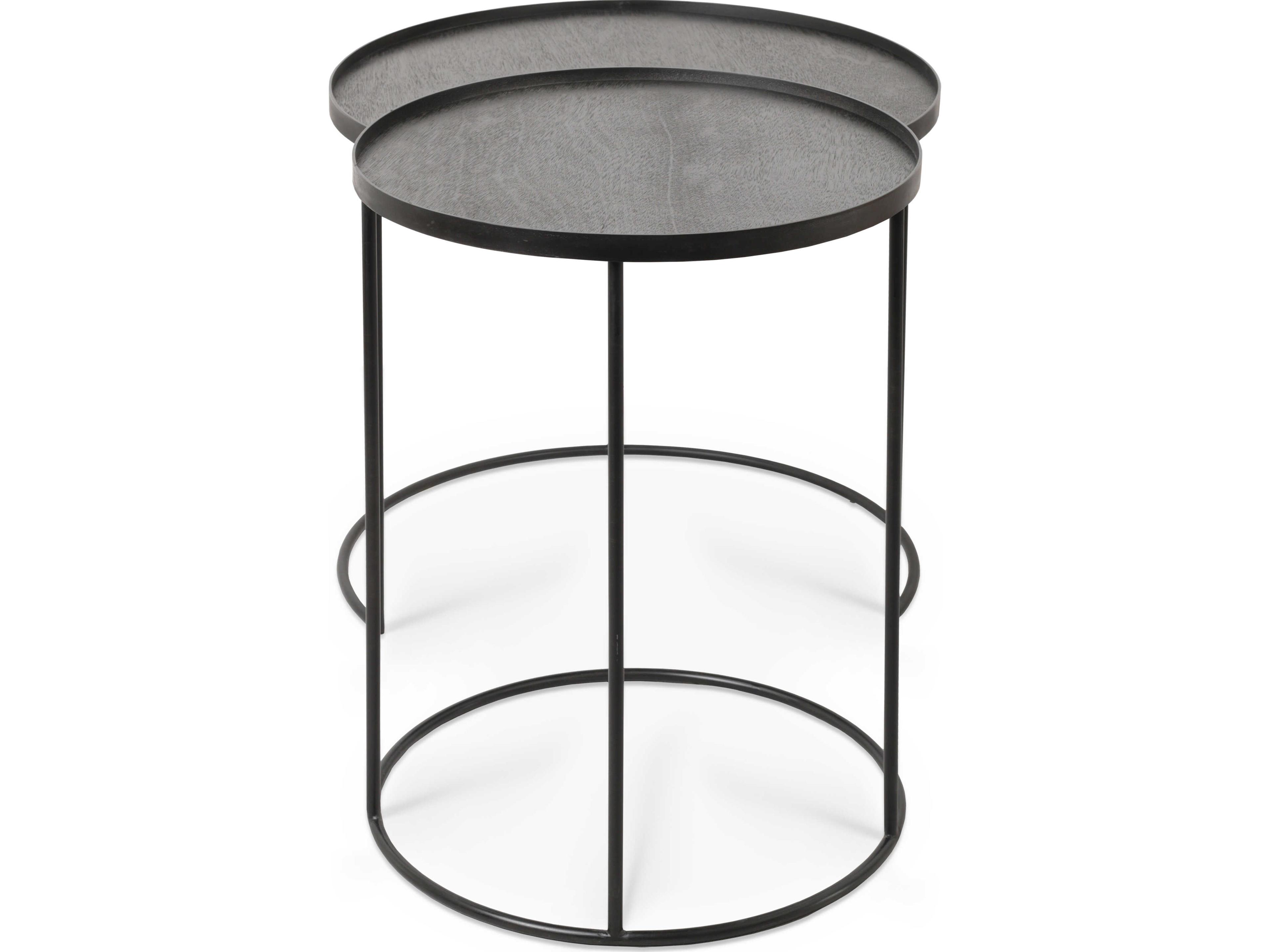 Ethnicraft Tray Side Table Set