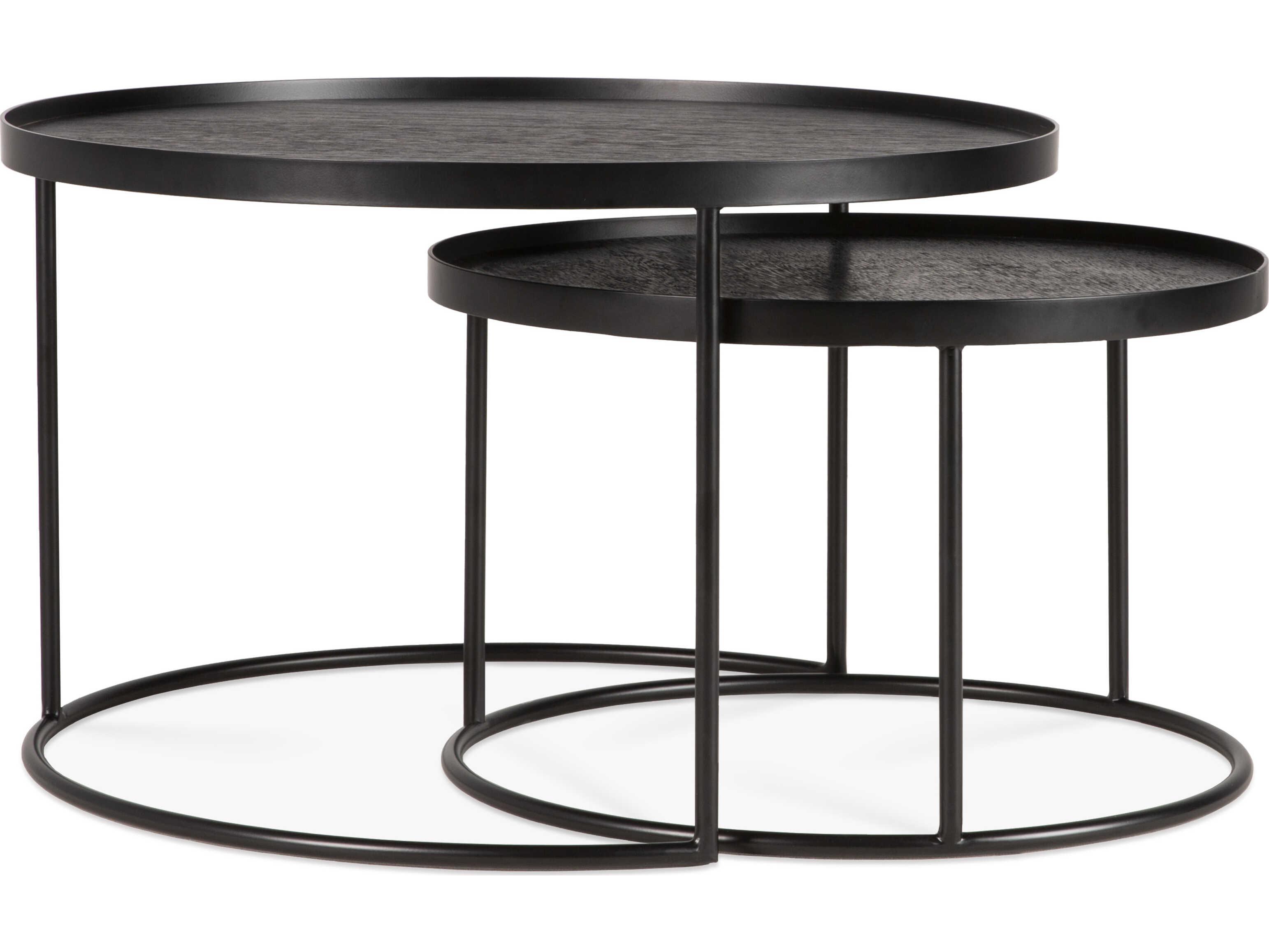 Ethnicraft Tray Small/Large Coffee Table Set