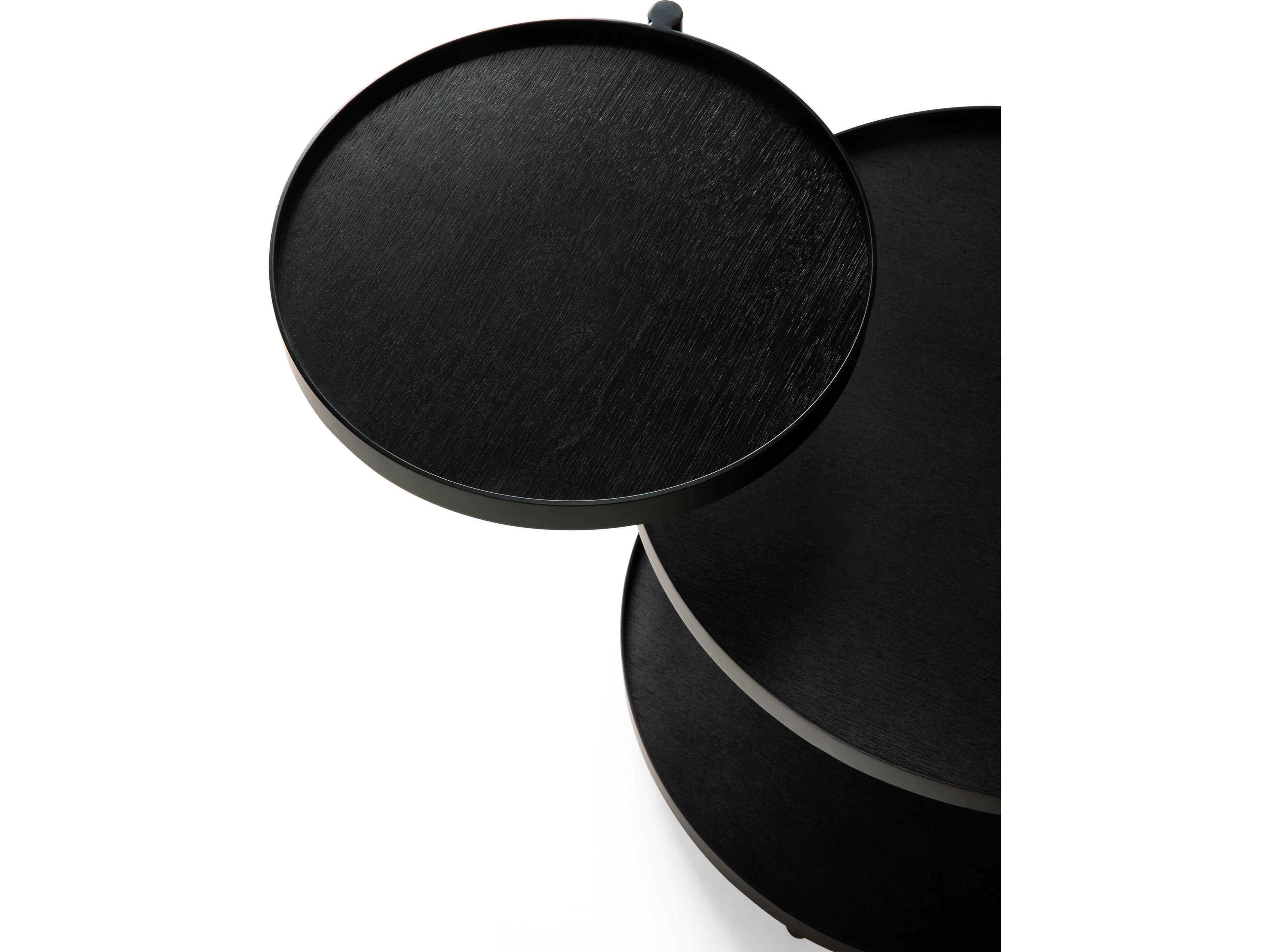 Ethnicraft Swivel Tray Side Table