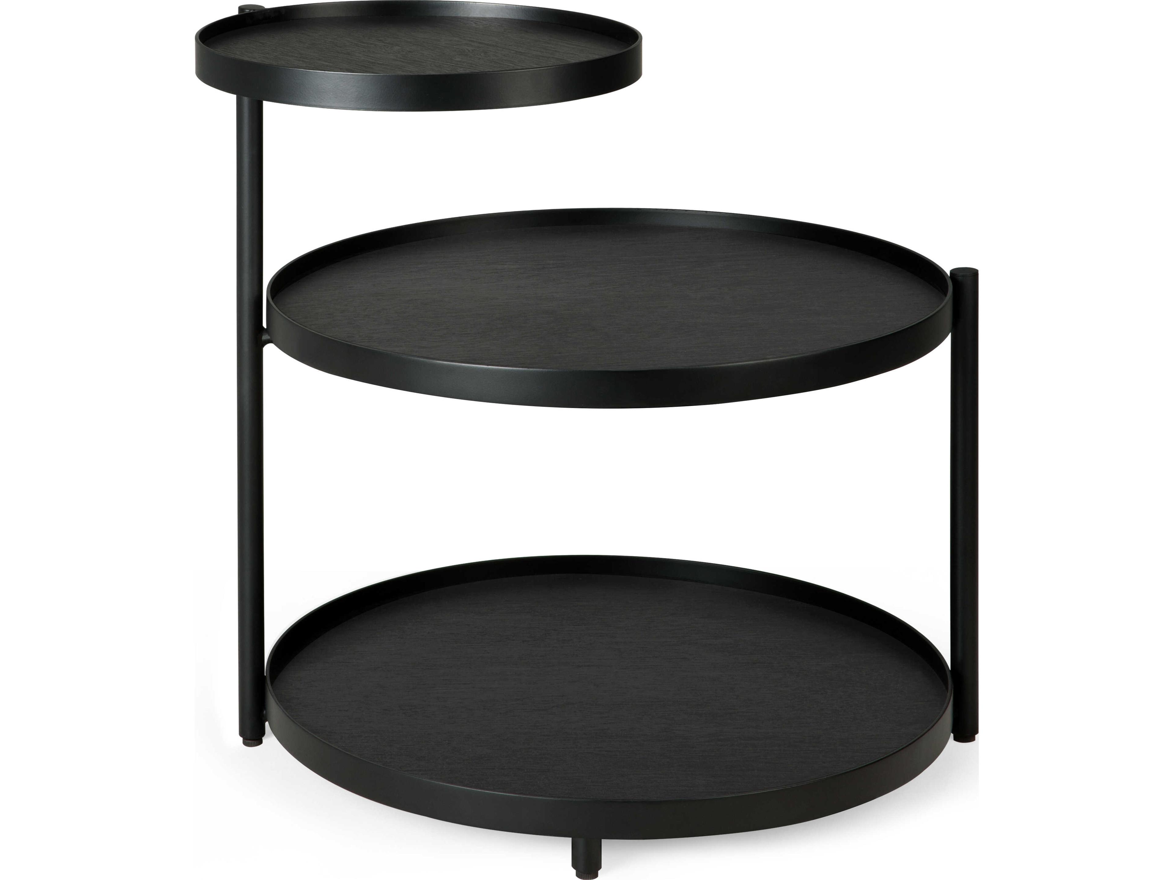 Ethnicraft Swivel Tray Side Table