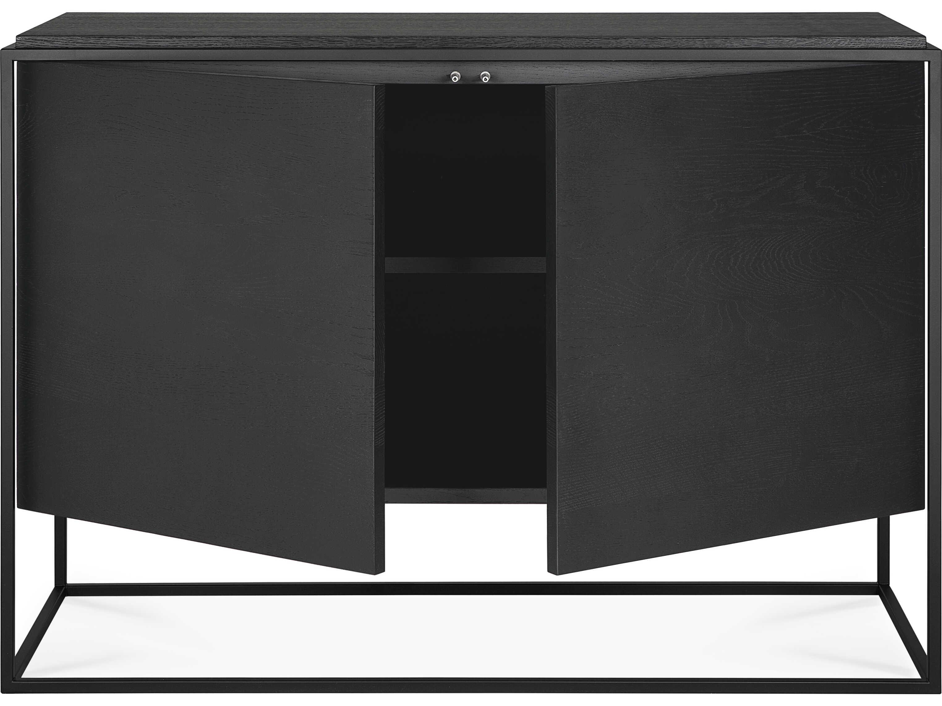 Ethnicraft Monolit Oak Black Sideboard