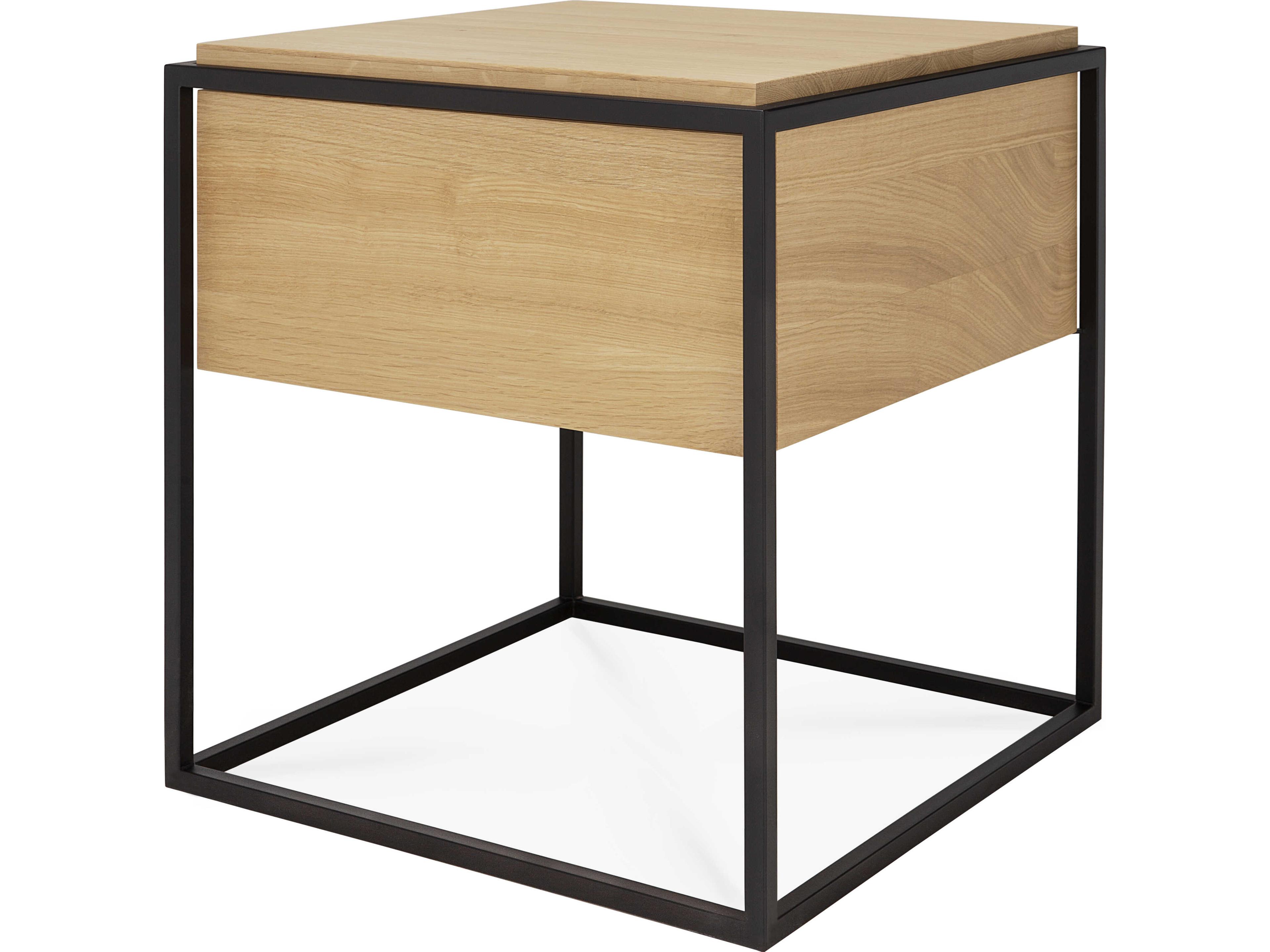 Ethnicraft Monolit Oak Bedside Table