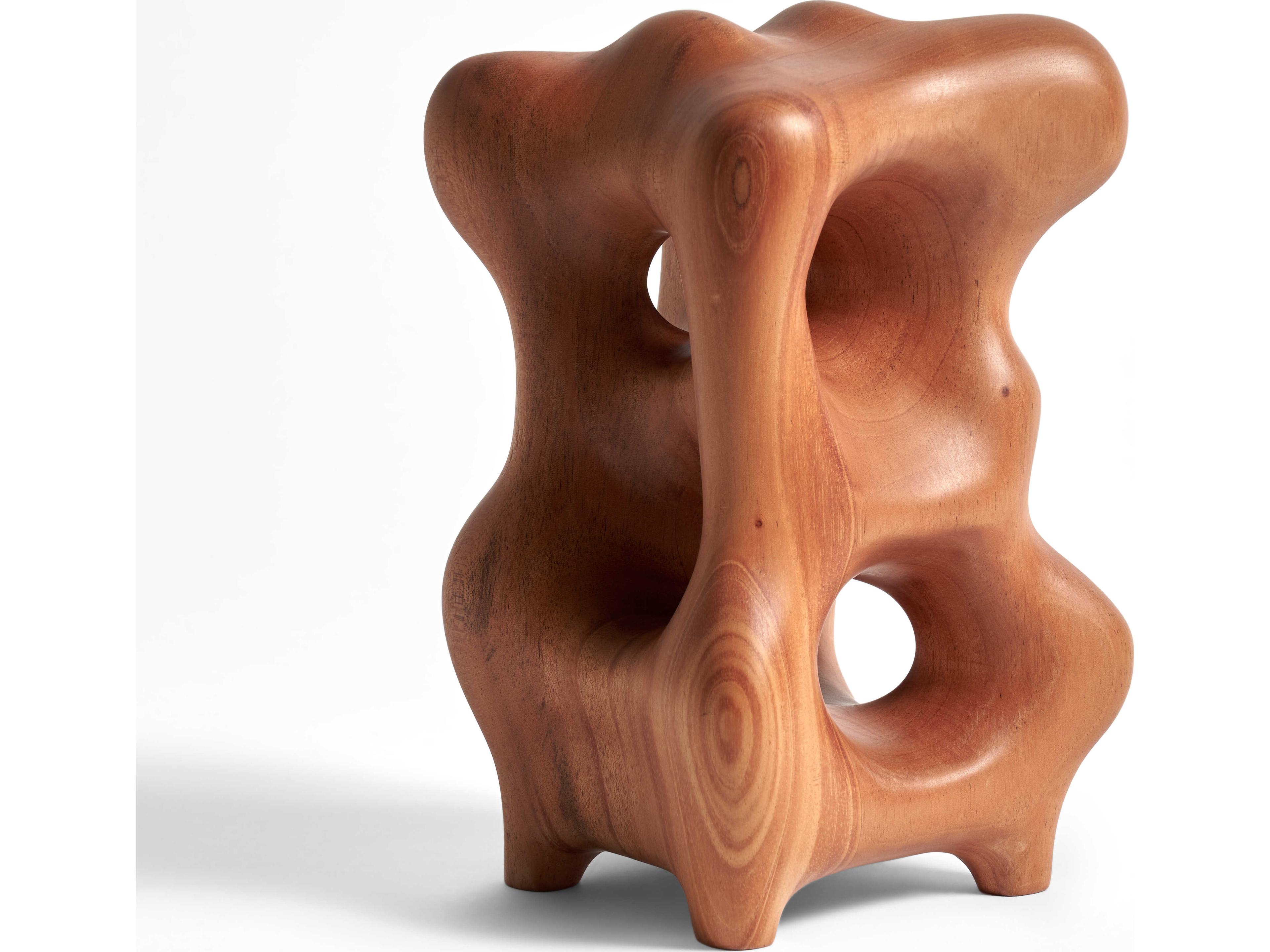 Ethnicraft Natural Organic Mahogany Sculpture