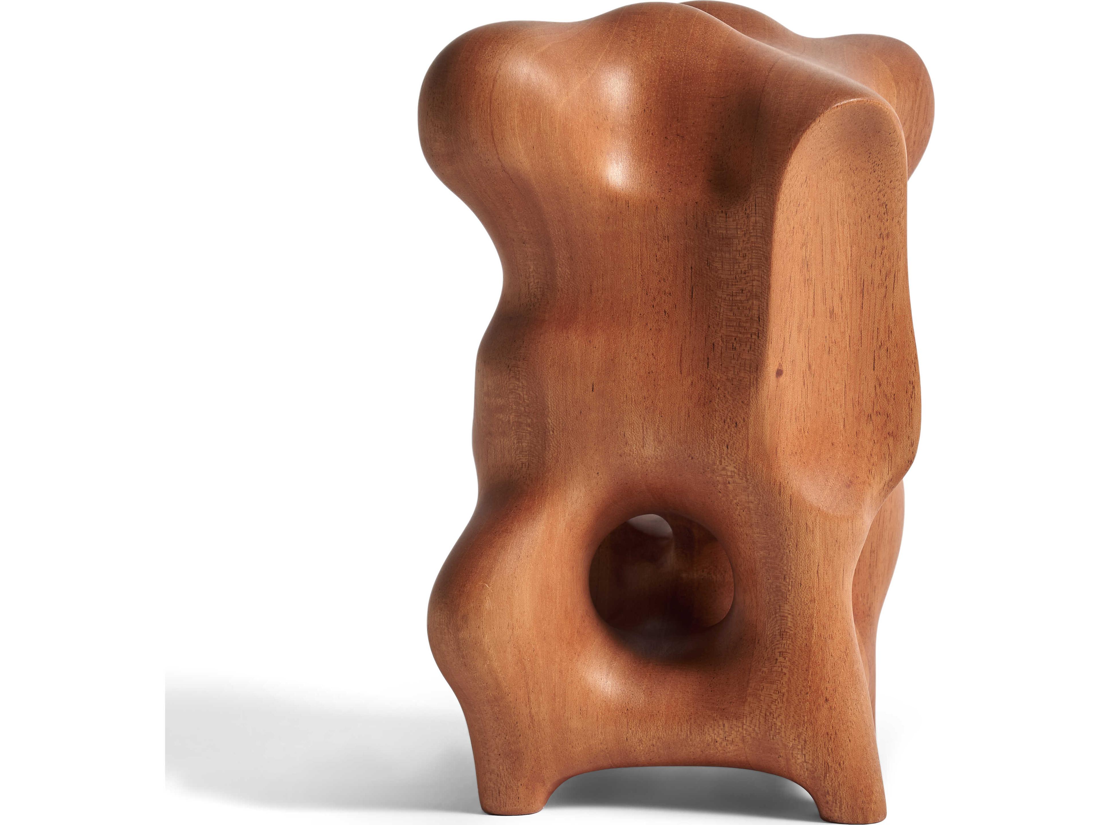 Ethnicraft Natural Organic Mahogany Sculpture