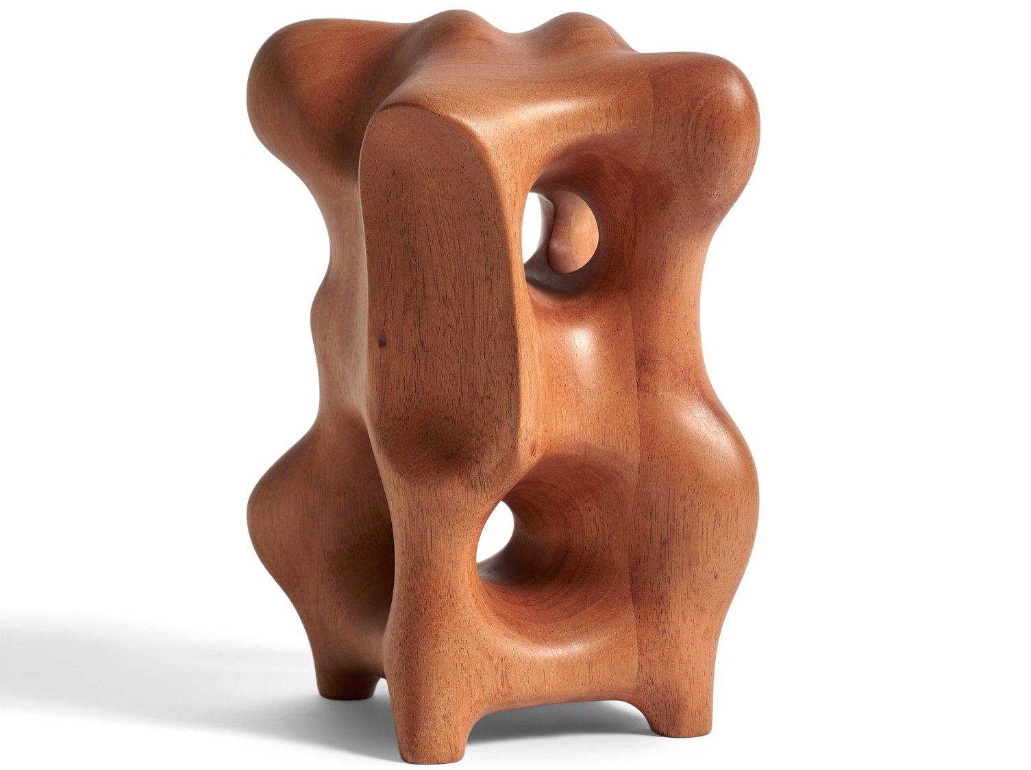 Ethnicraft Natural Organic Mahogany Sculpture