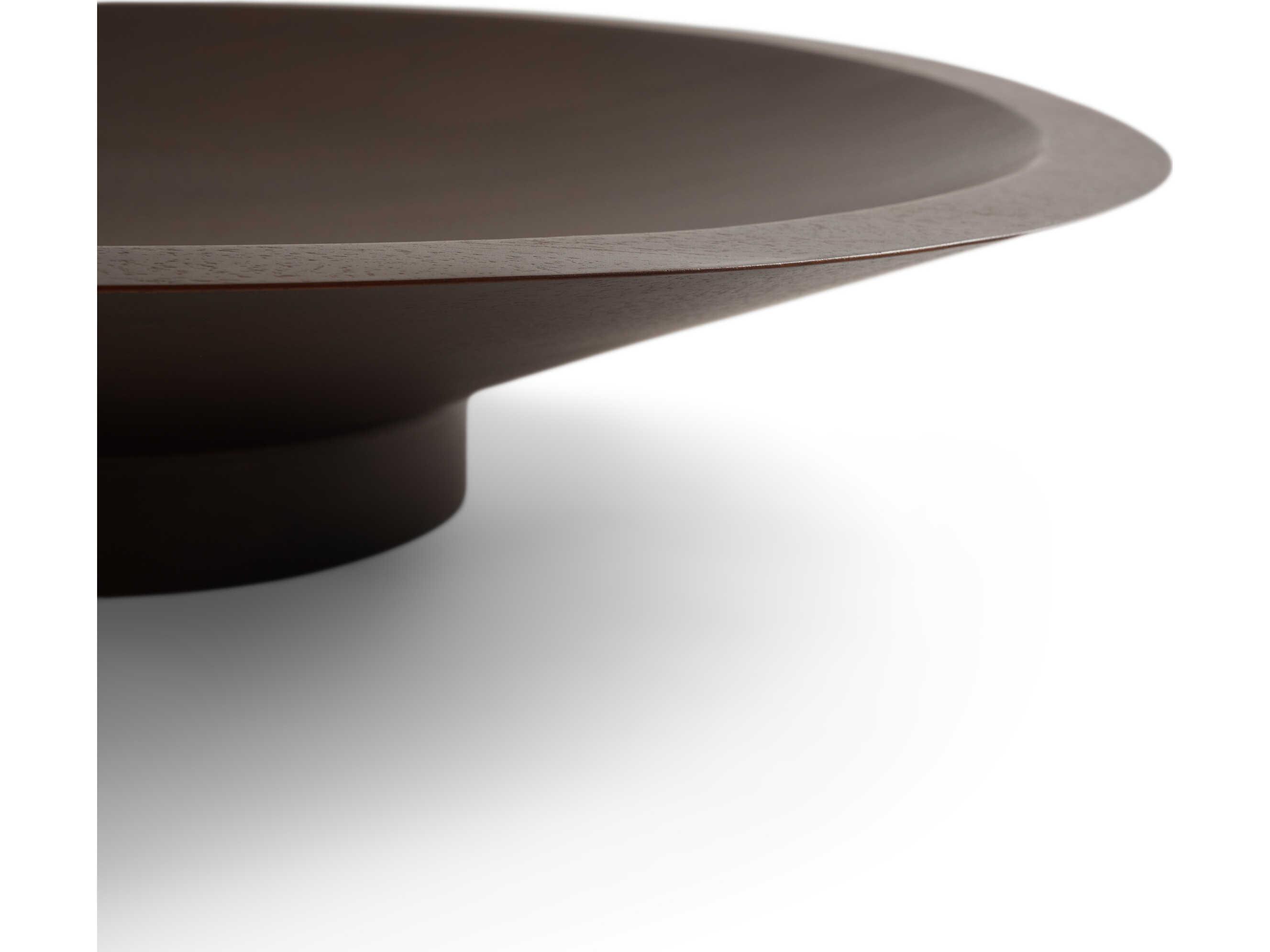 Ethnicraft Satellite Mahogany Dark Brown Bowl