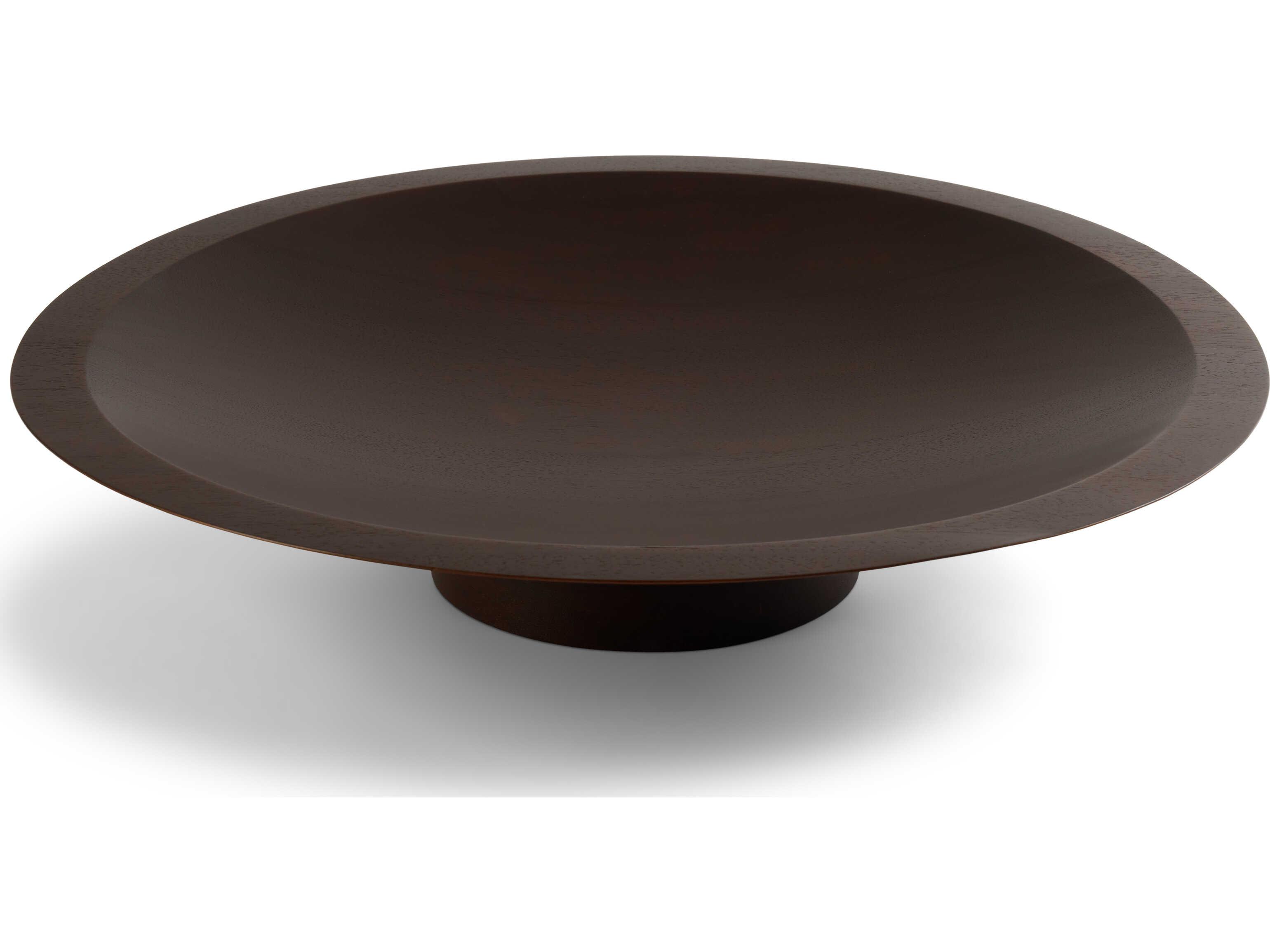 Ethnicraft Satellite Mahogany Dark Brown Bowl