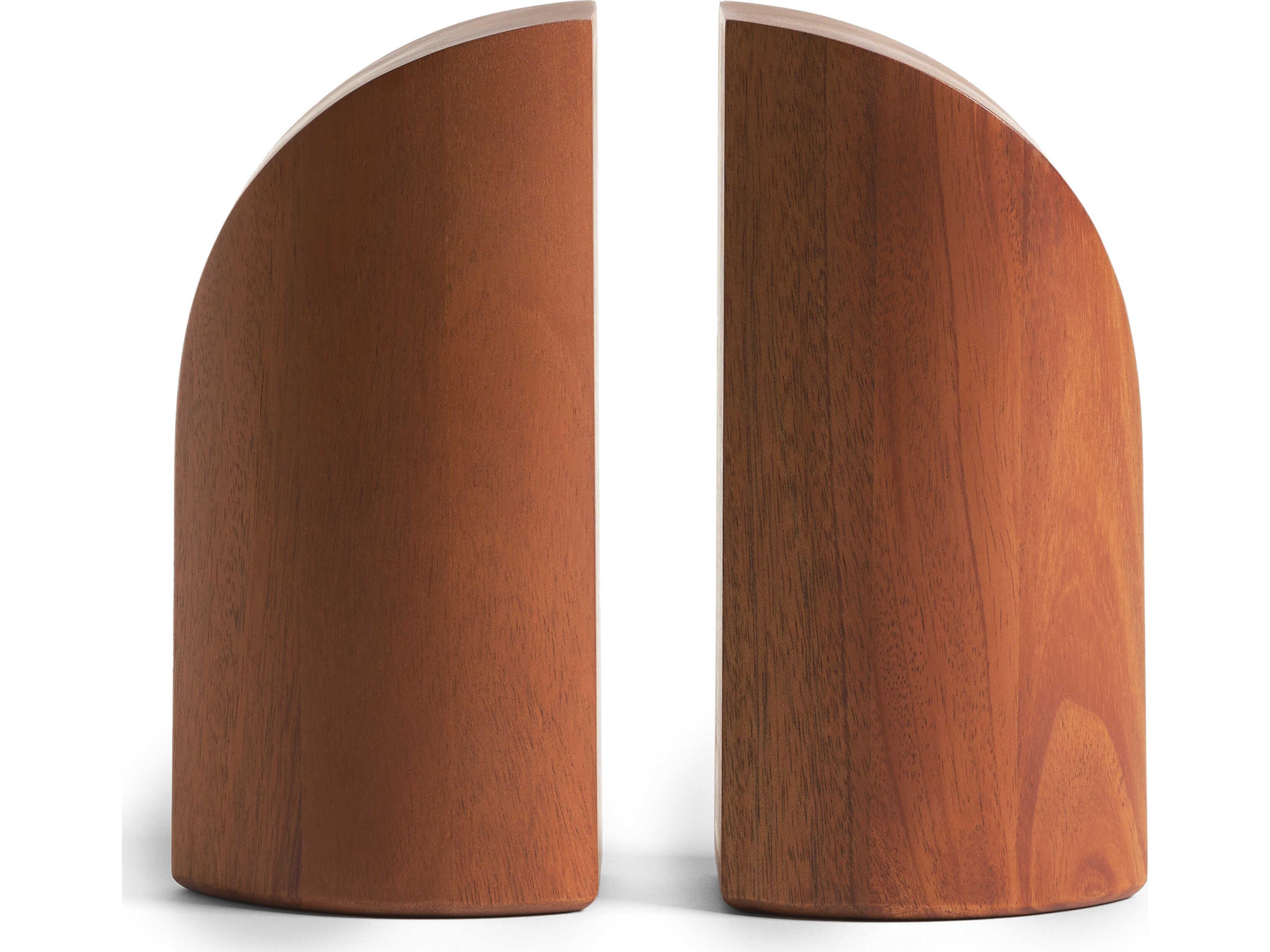 Ethnicraft Pi Mahogany Pi Book Ends