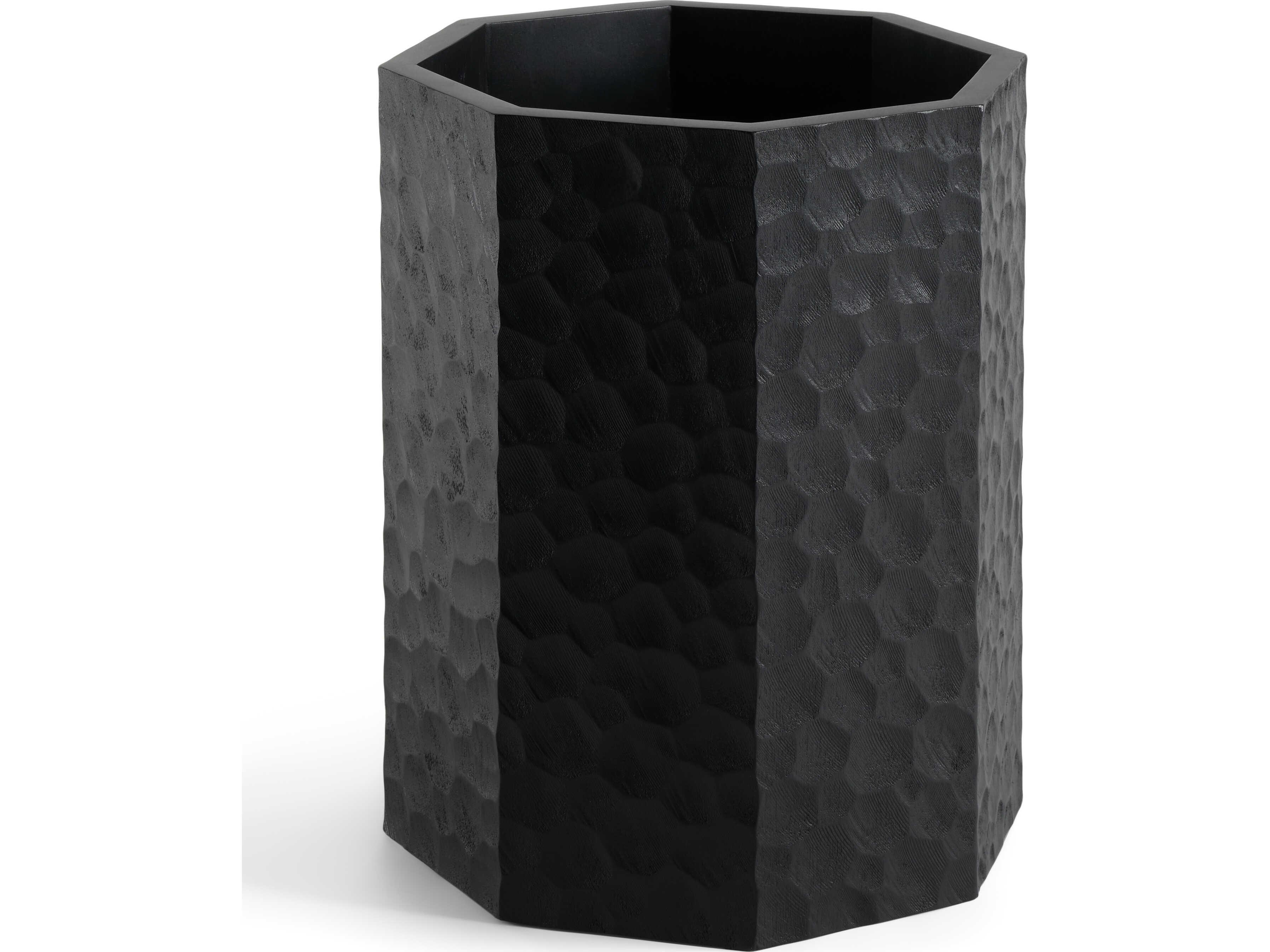 Ethnicraft Chopped Mahogany Black Paper Basket
