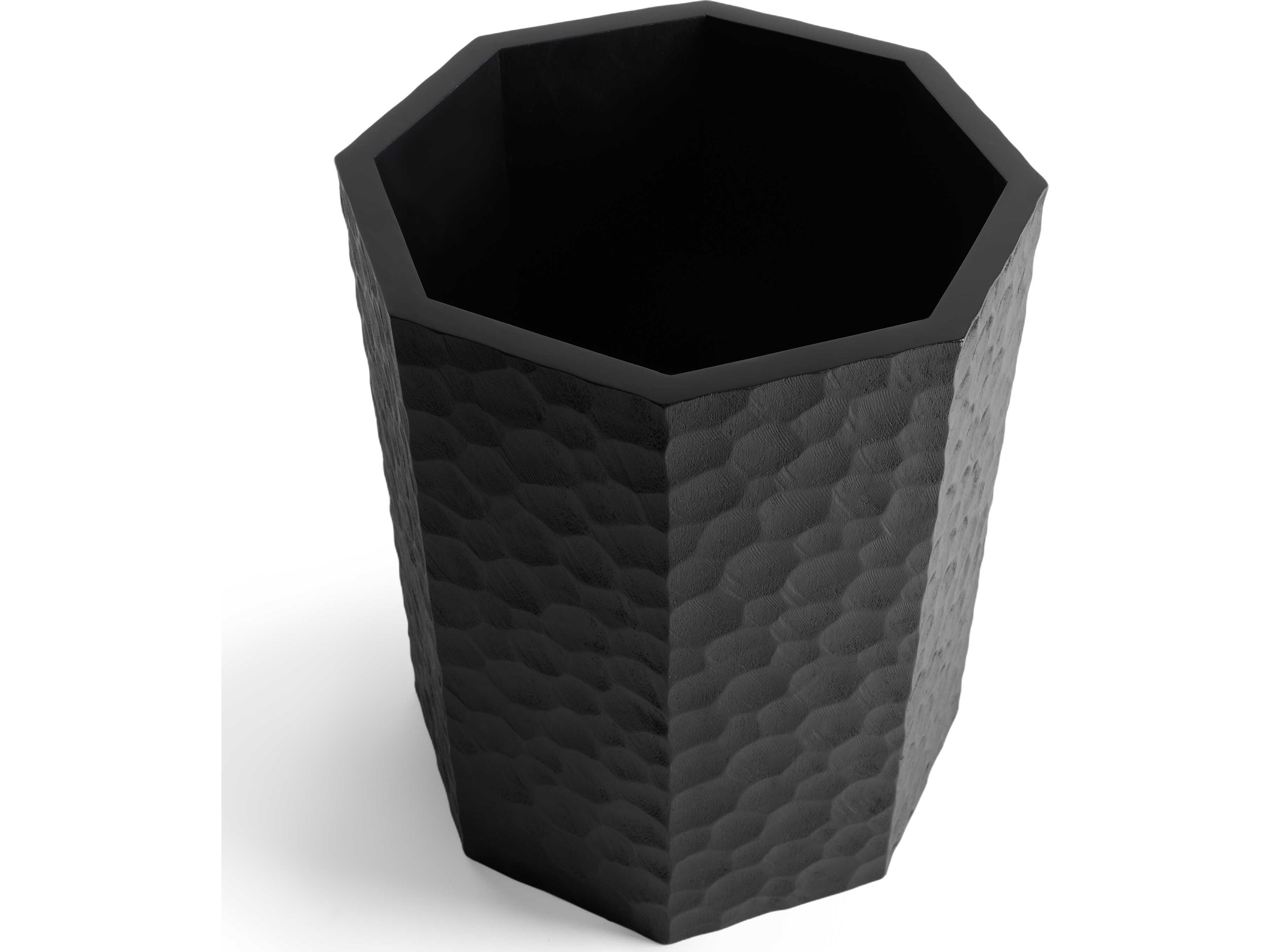 Ethnicraft Chopped Mahogany Black Paper Basket