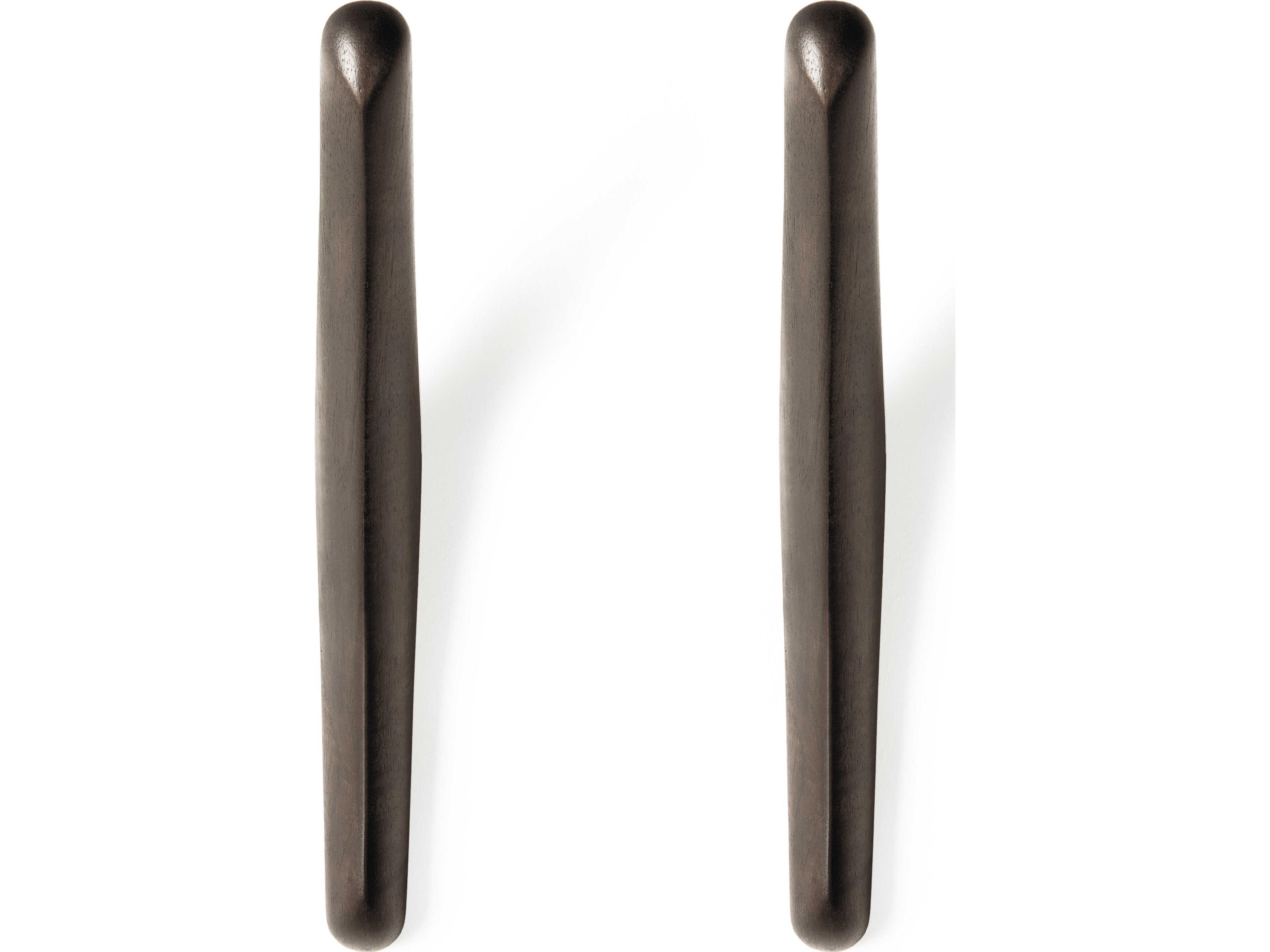 Ethnicraft Pi Mahogany Dark Brown Pi Wall Hanger Set