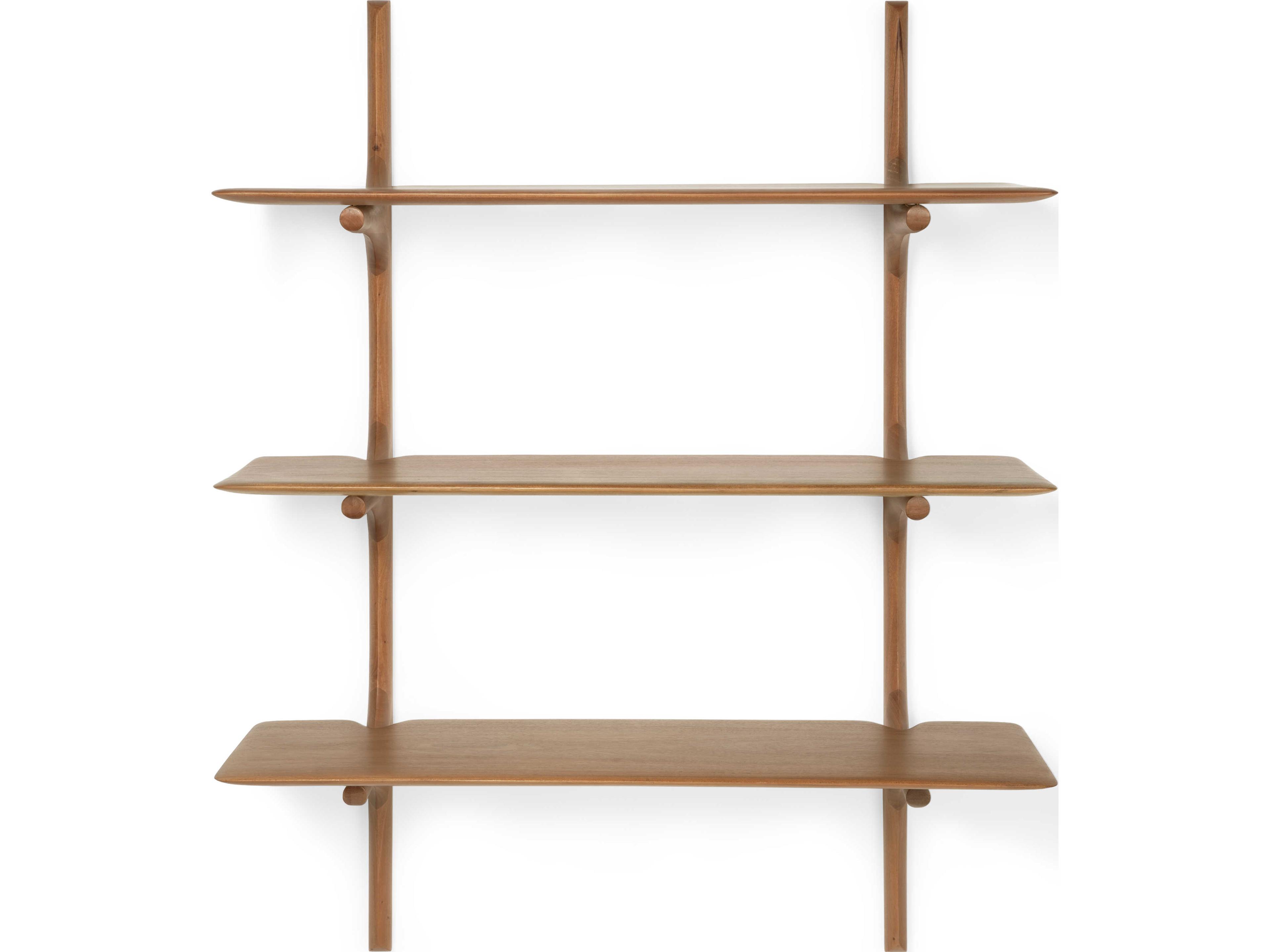 Ethnicraft Pi Mahogany Pi Wall Shelf