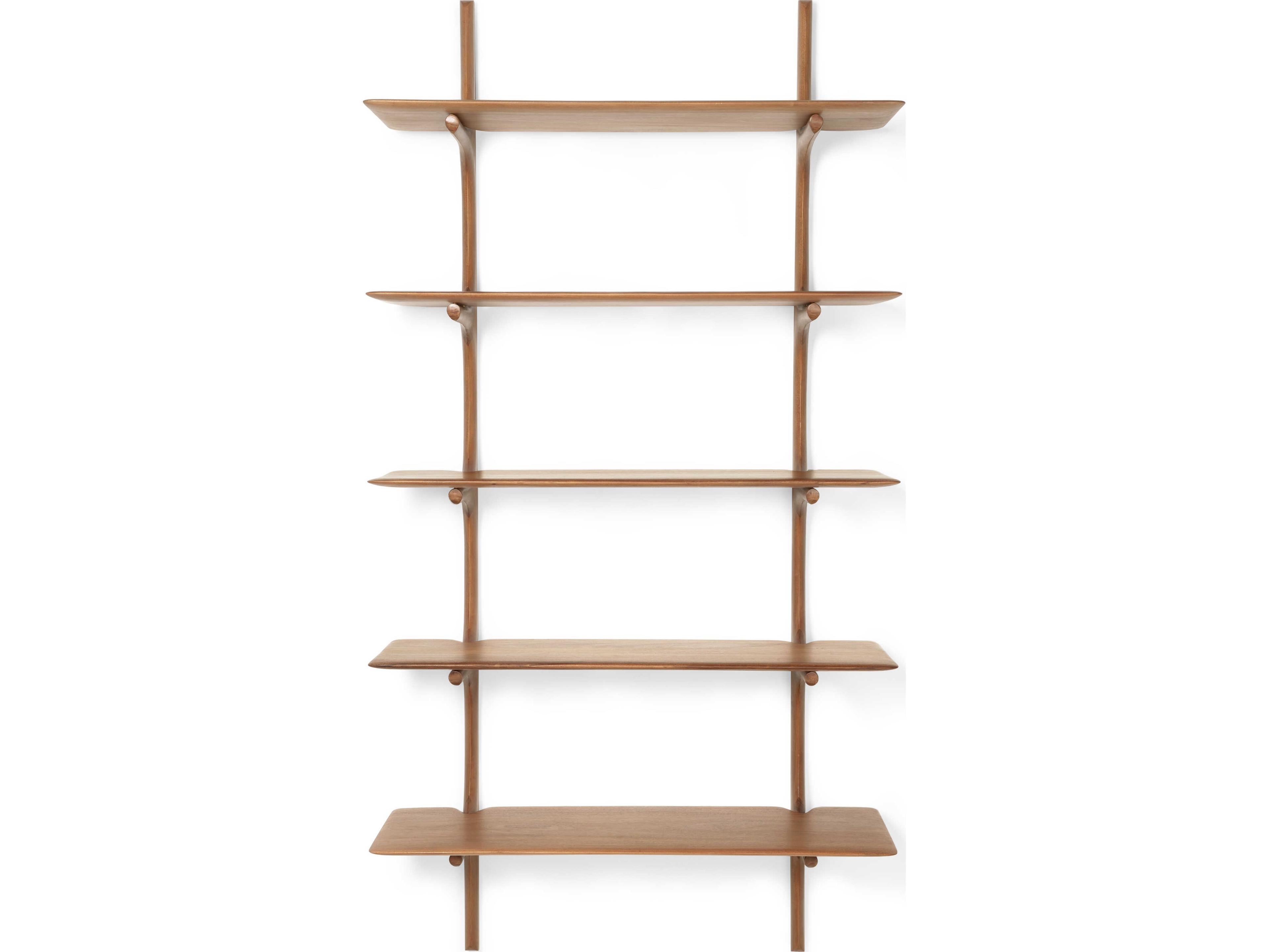 Ethnicraft Pi Mahogany Pi Wall Shelf