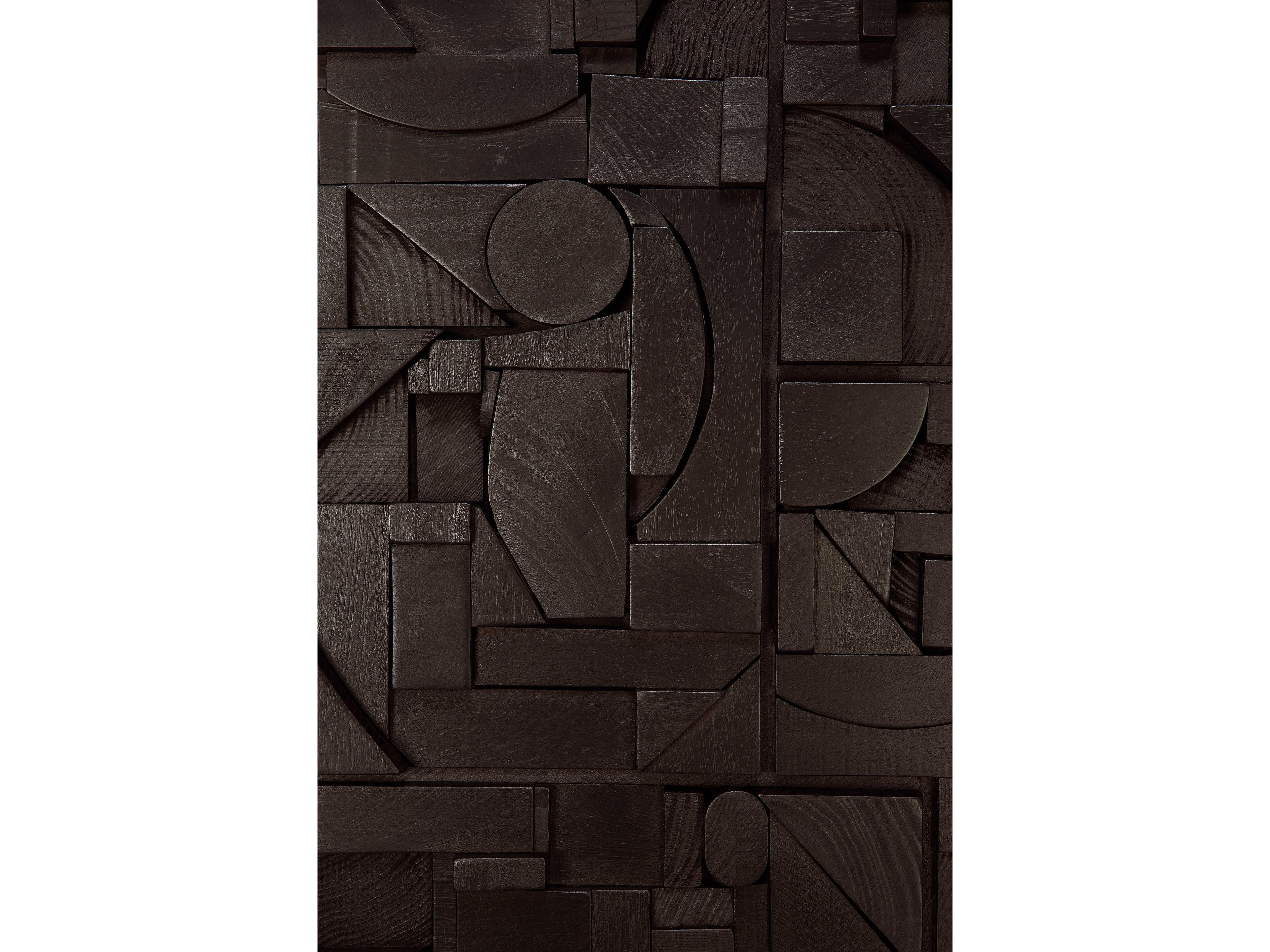 Ethnicraft Bricks Rectangular Wall Art