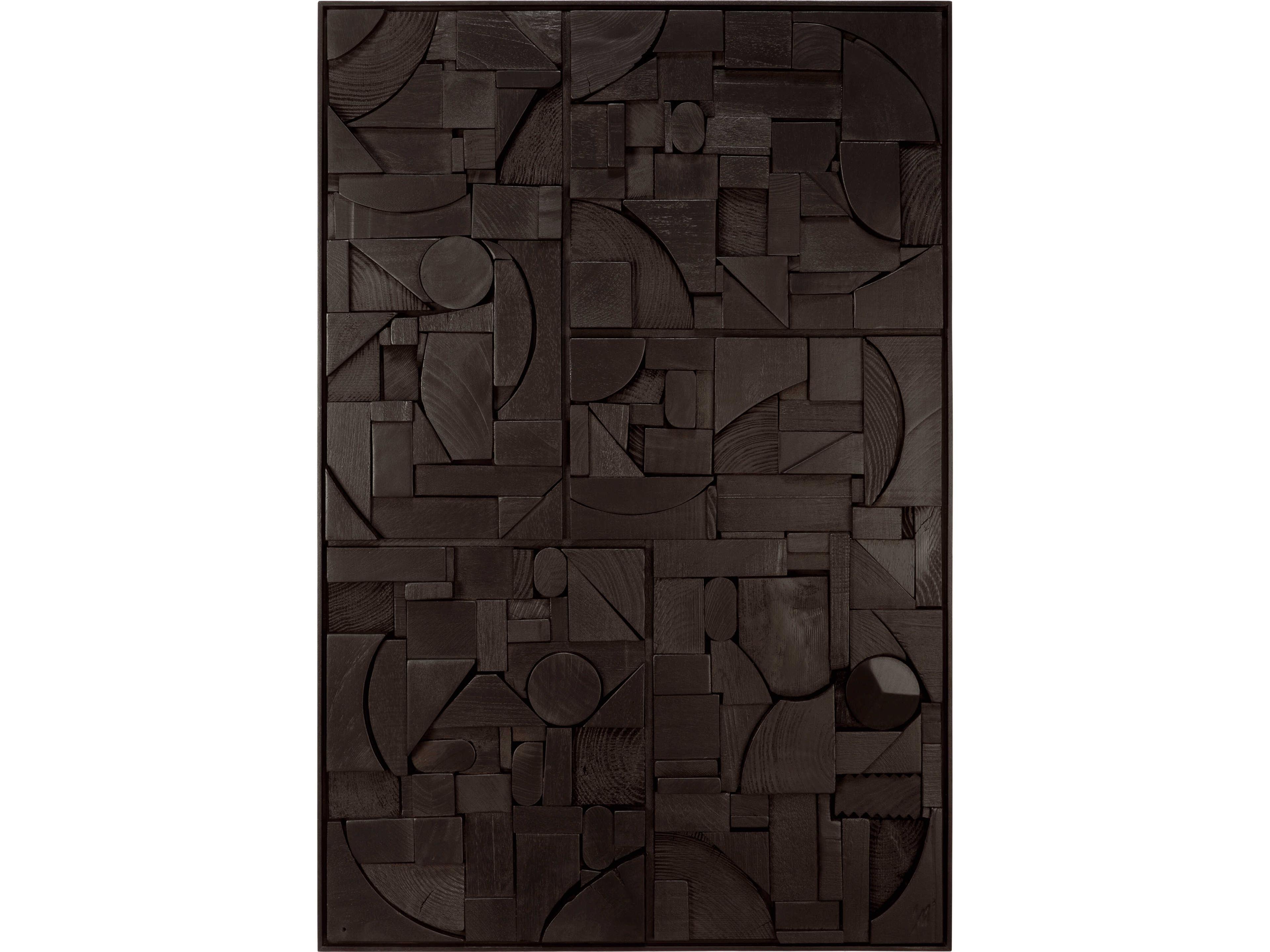 Ethnicraft Bricks Rectangular Wall Art