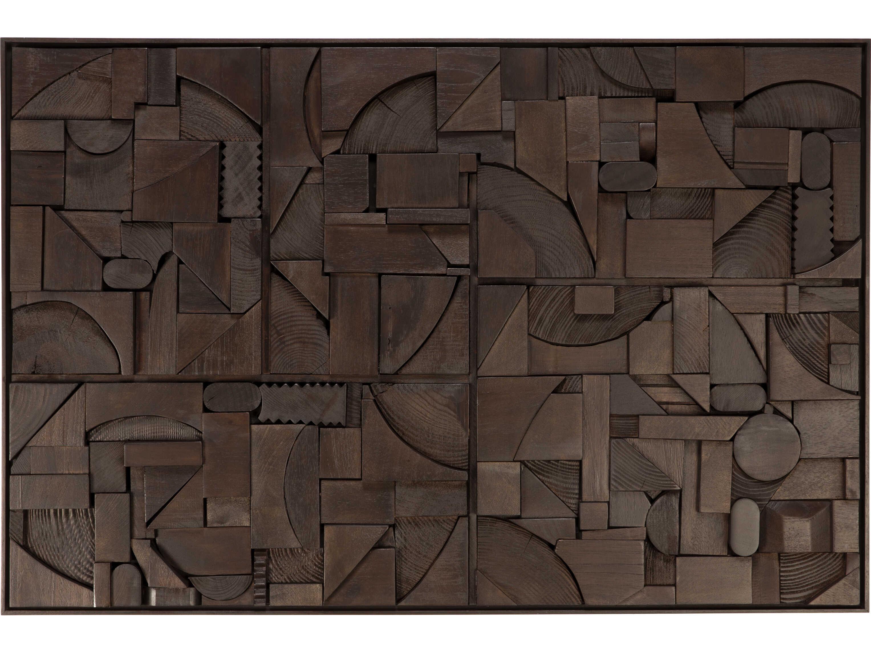 Ethnicraft Bricks Rectangular Wall Art