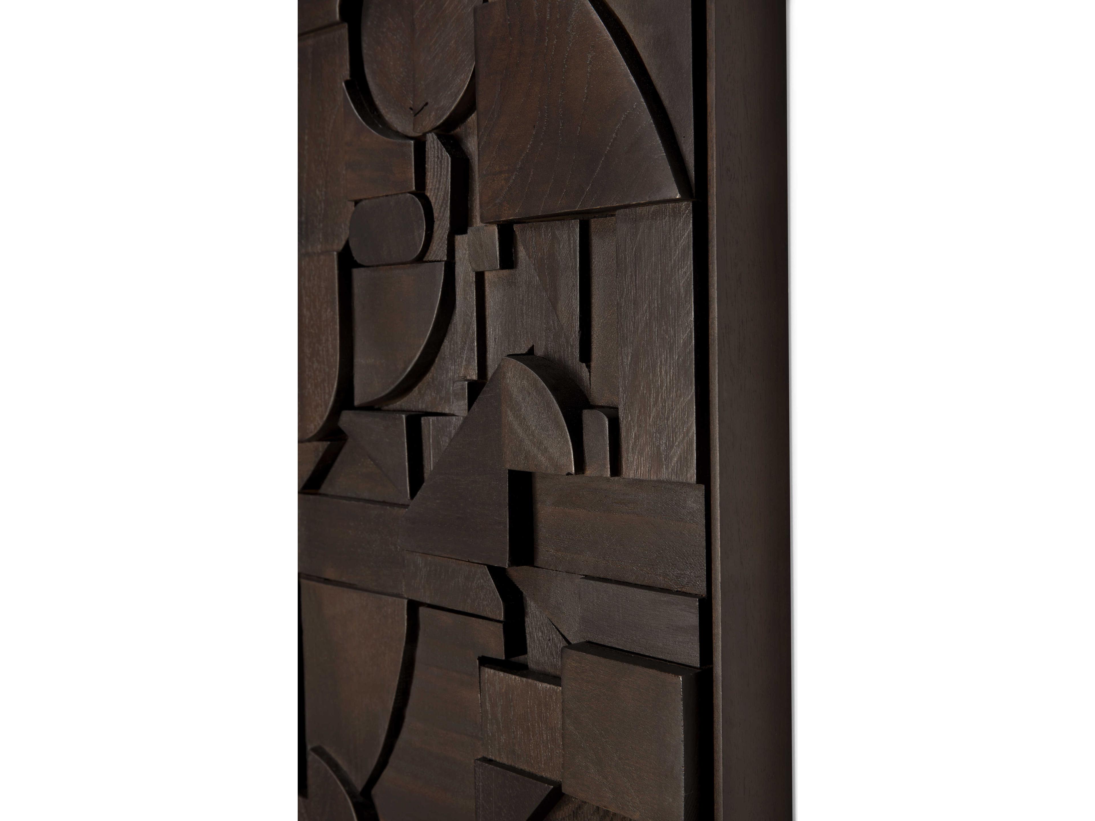 Ethnicraft Bricks Square Wall Art