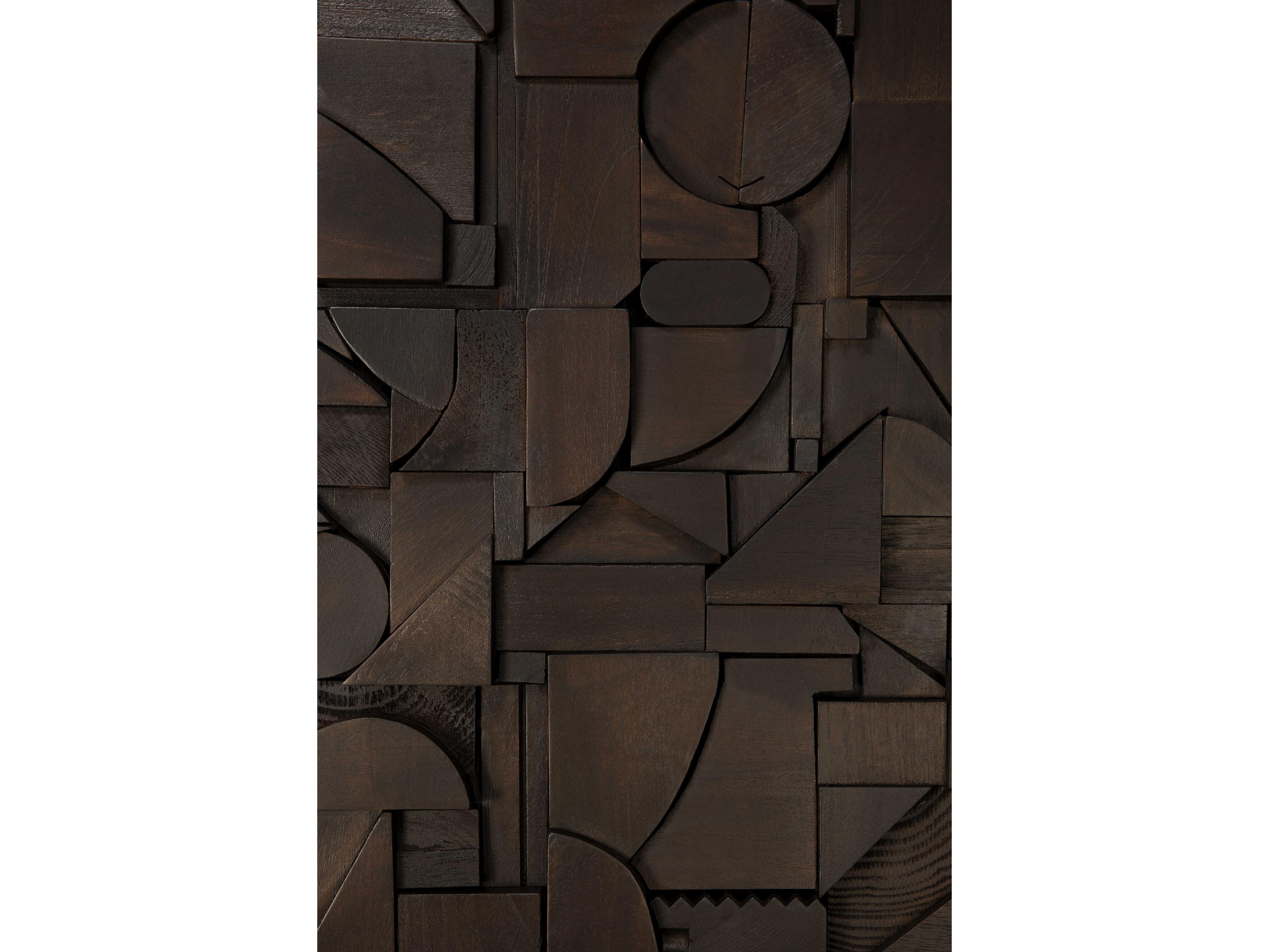 Ethnicraft Bricks Square Wall Art