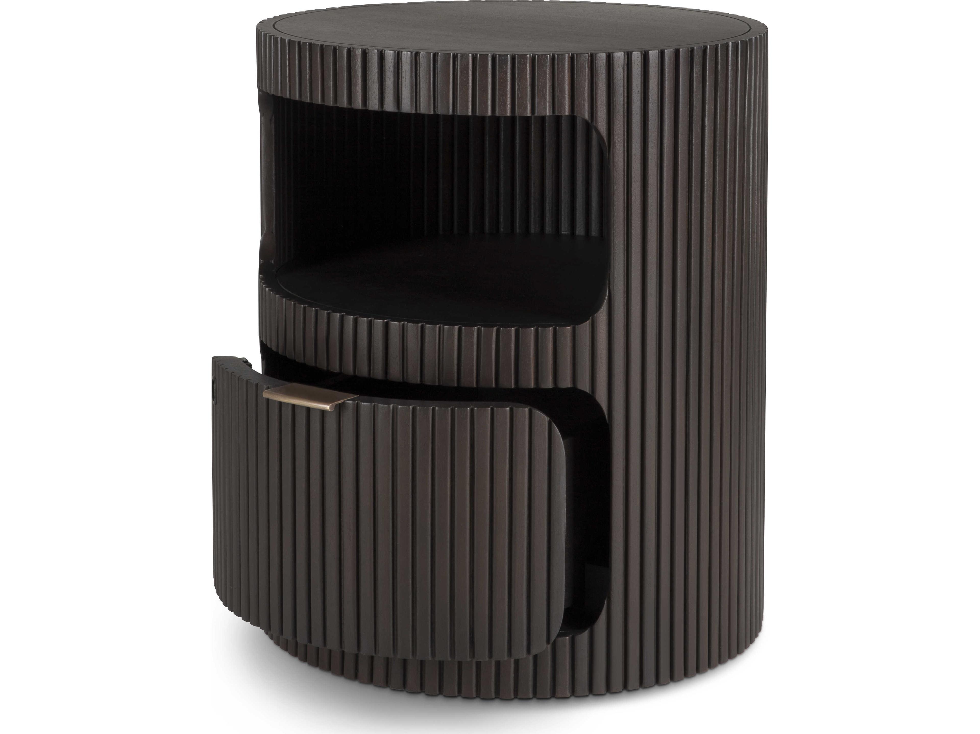 Ethnicraft Boomerang Mahogany Dark Brown Drawer Unit