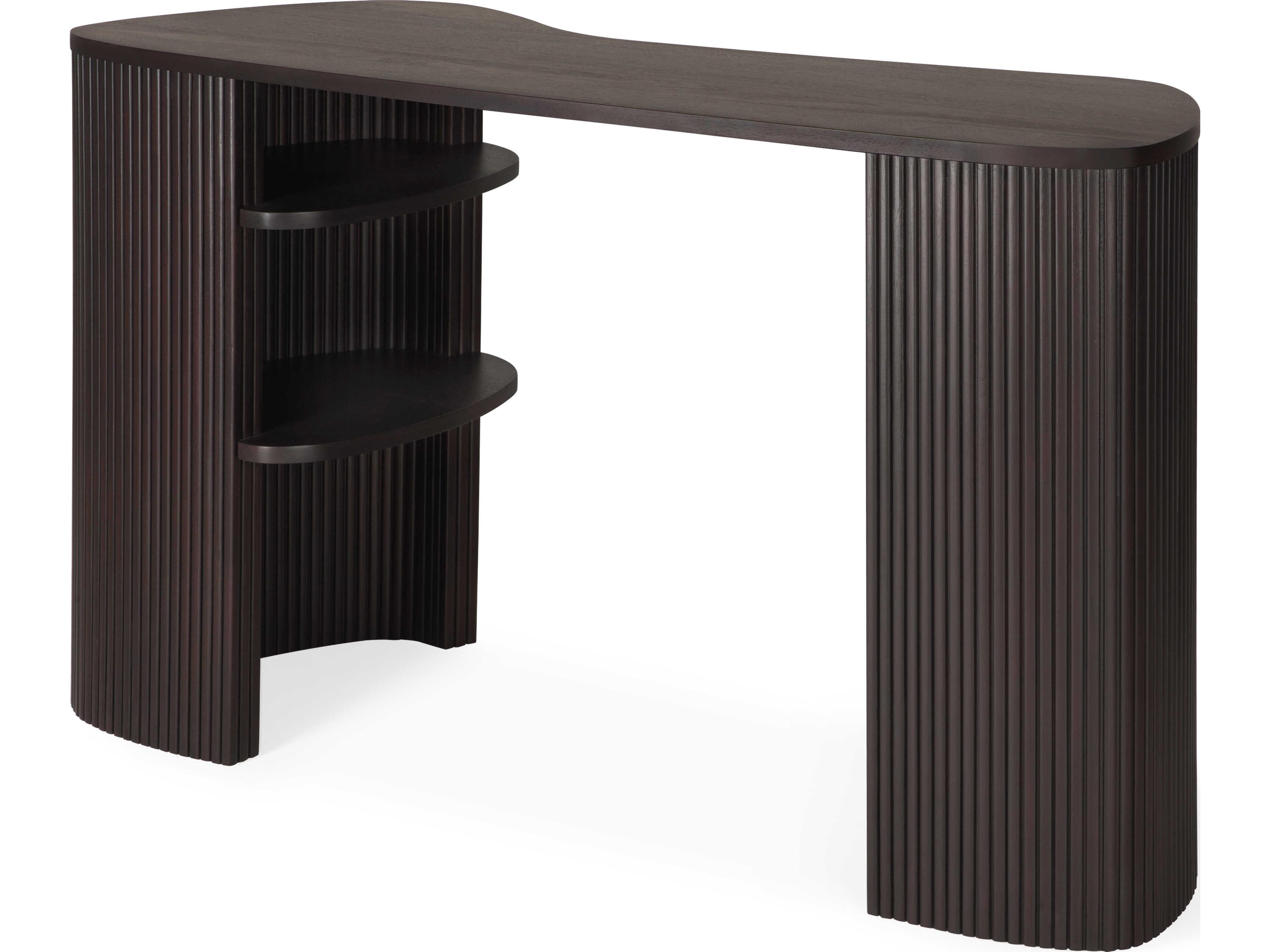 Ethnicraft Roller Max Mahogany Dark Brown Desk