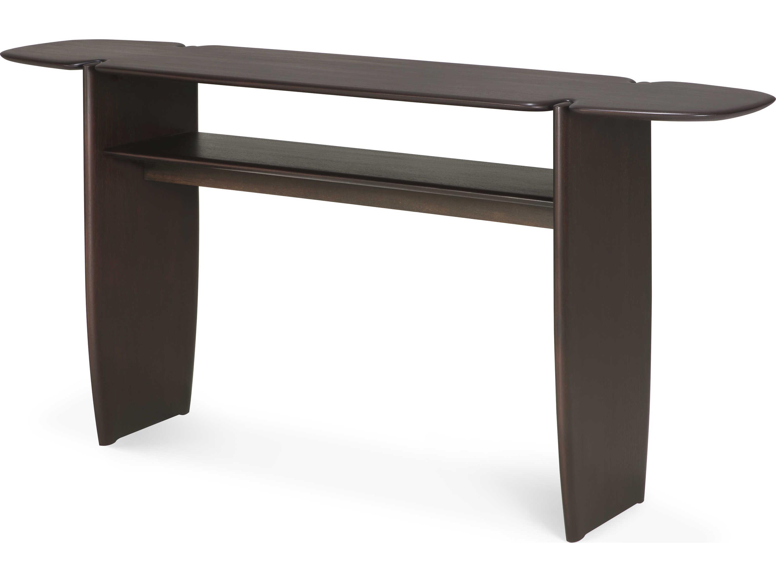 Ethnicraft Pi Mahogany Dark Brown Pi Console